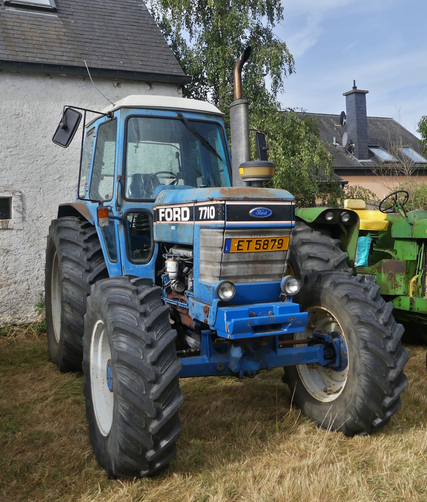 Ford 7710, aufgenommen beim Traktorentreffen in Keispelt. 09.08.2026