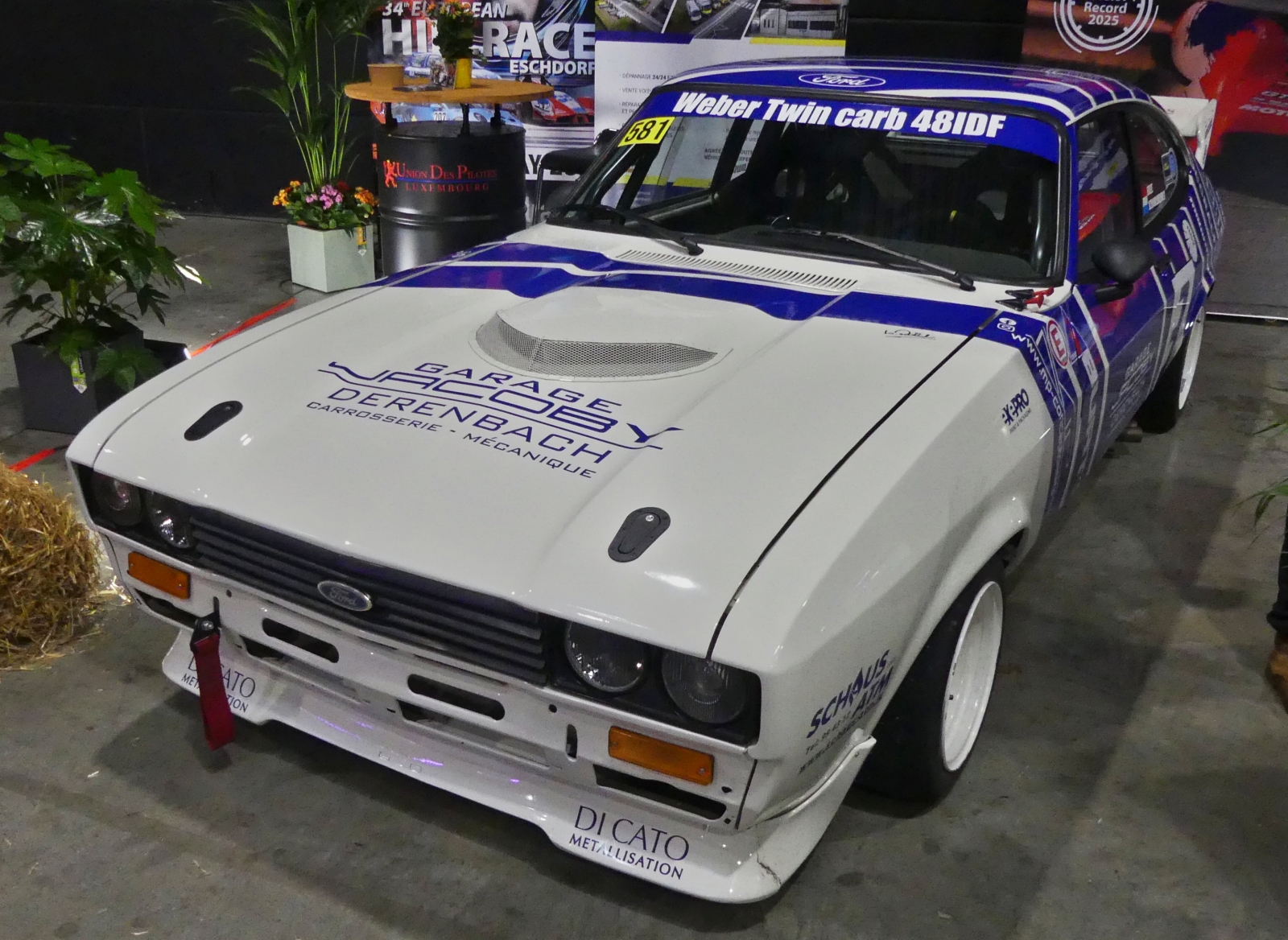 Ford Capri III, war beim Autojumble in Luxemburg ausgestellt. 03.2026