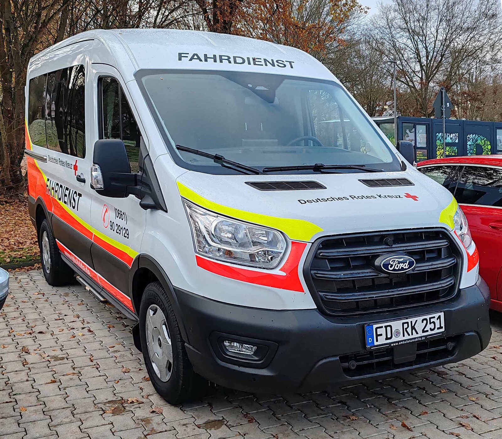 =Ford Transit als Einsatzfahrzeug des DRK KV Fulda, 11-2025