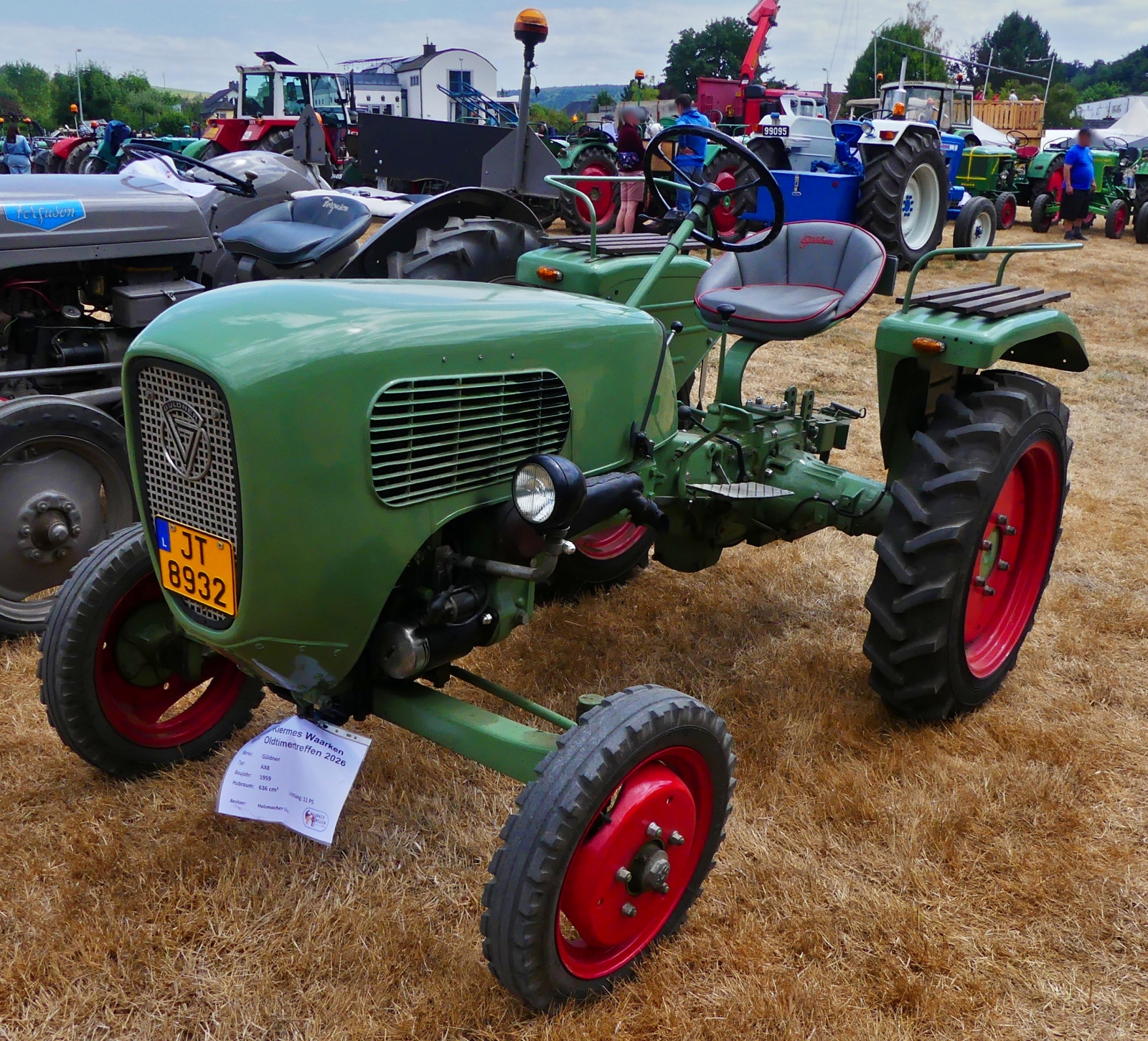 G�ldner AX8, BJ 1959, 636 ccm, 11 PS, hat am Oldtimertreffen in Warken teilgenommen. 19.07.2026