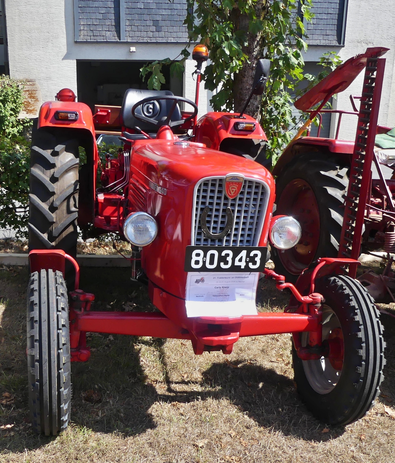 G�ldner G 40, BJ 1968, 40 PS, 4Zyl, war bei dem Oldtimertreffen in Nocher zu sehen. 23.08.2026