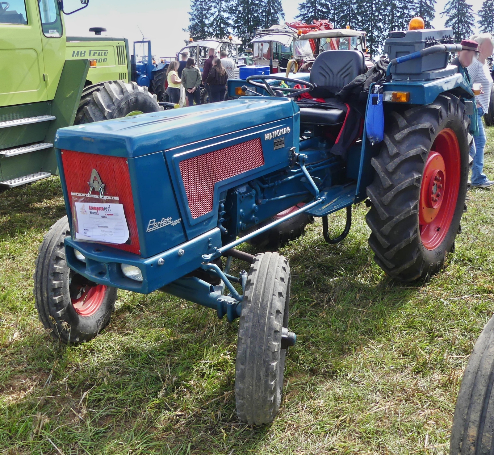 Hanomag Perfekt 401,  BJ 1966, war beim Gromperefest in Binsfeld zu sehen. 09.2026