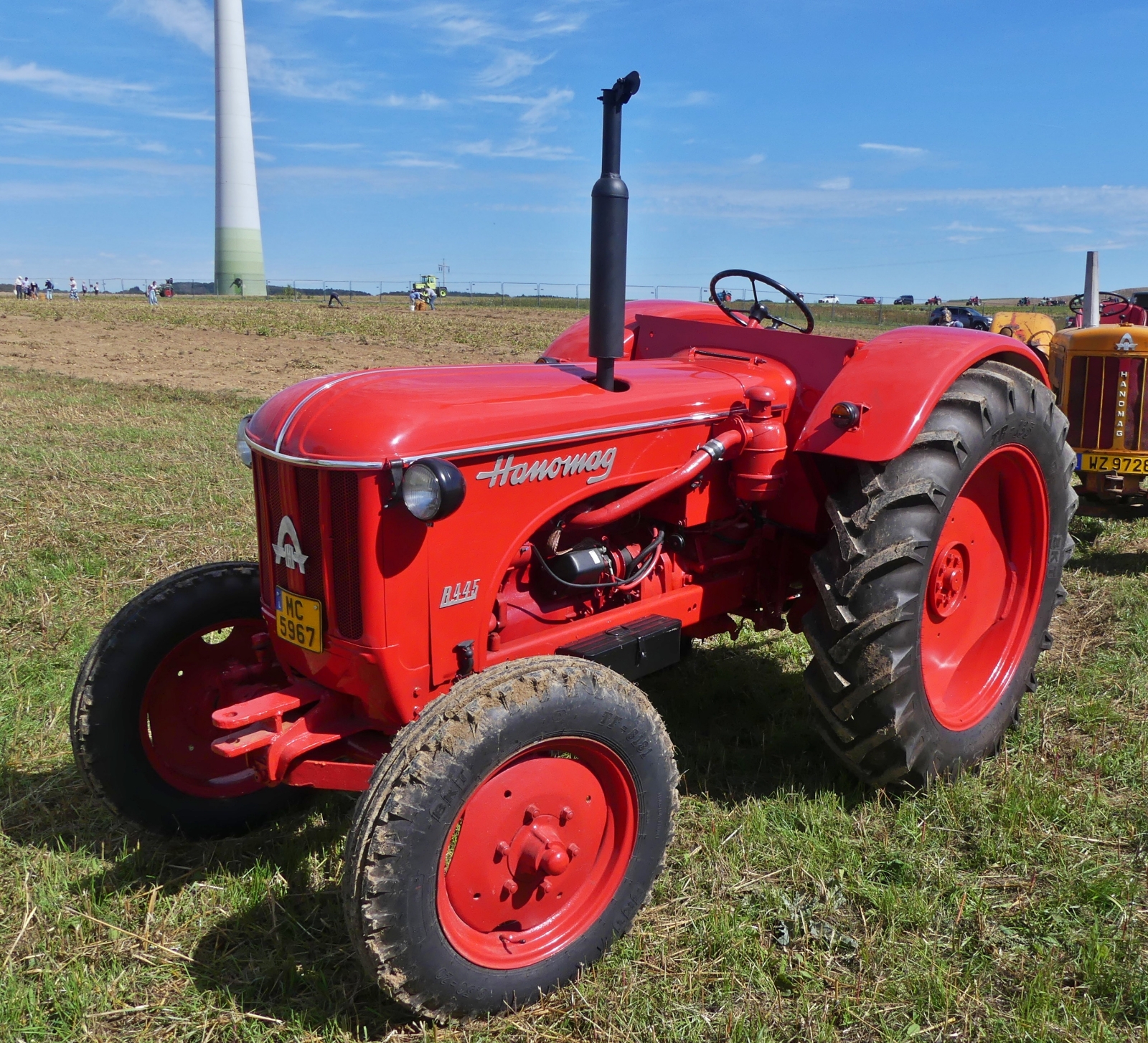 Hanomag R 445, BJ 1954, gesehen beim Gromperefest in Binsfeld. 09.2026