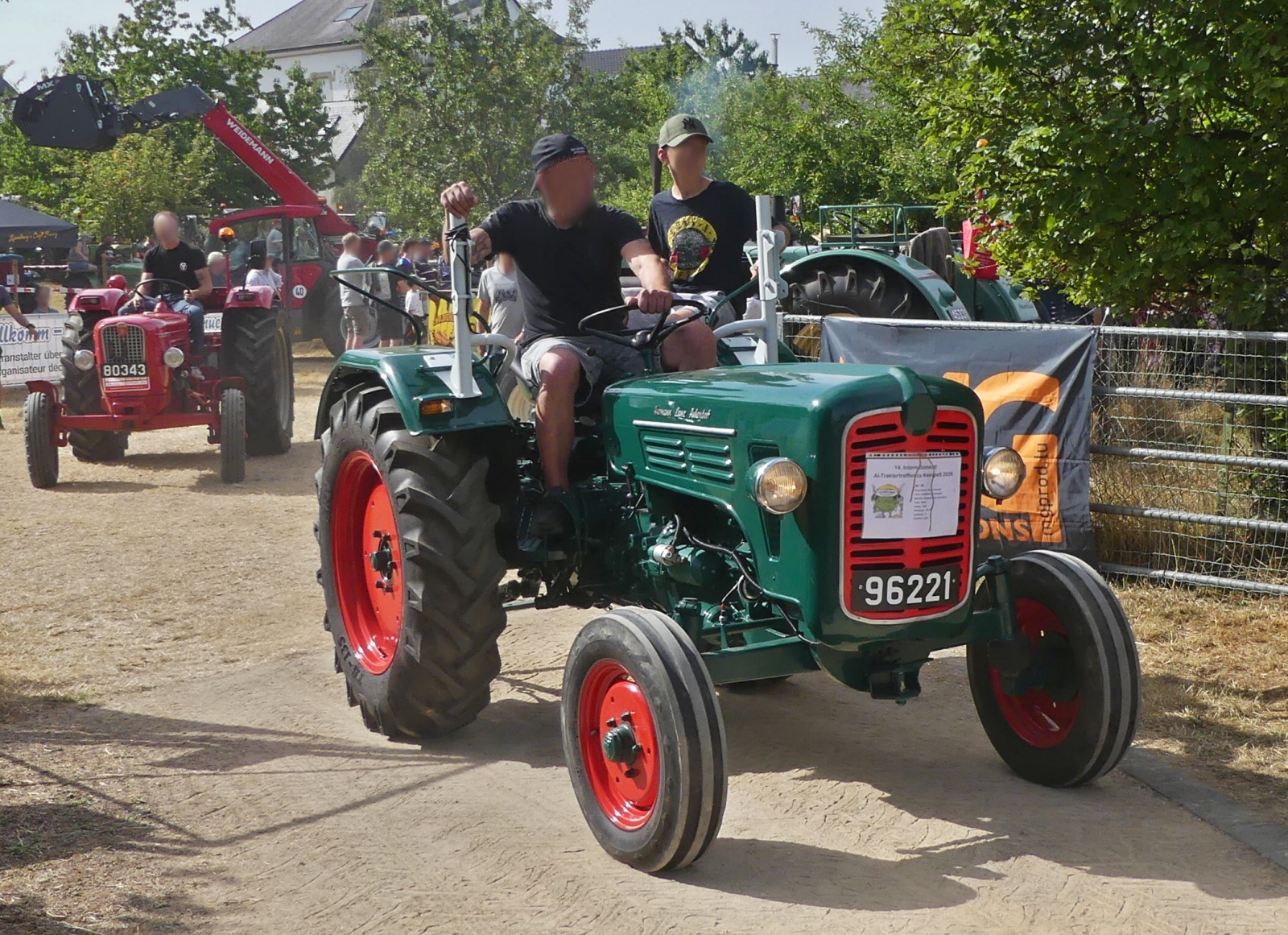Hela D 438, BJ 1965, 30 PS, nahm beim traktorentreffen in Keispelt an der Rundfahrt teil. 09.08.2026 