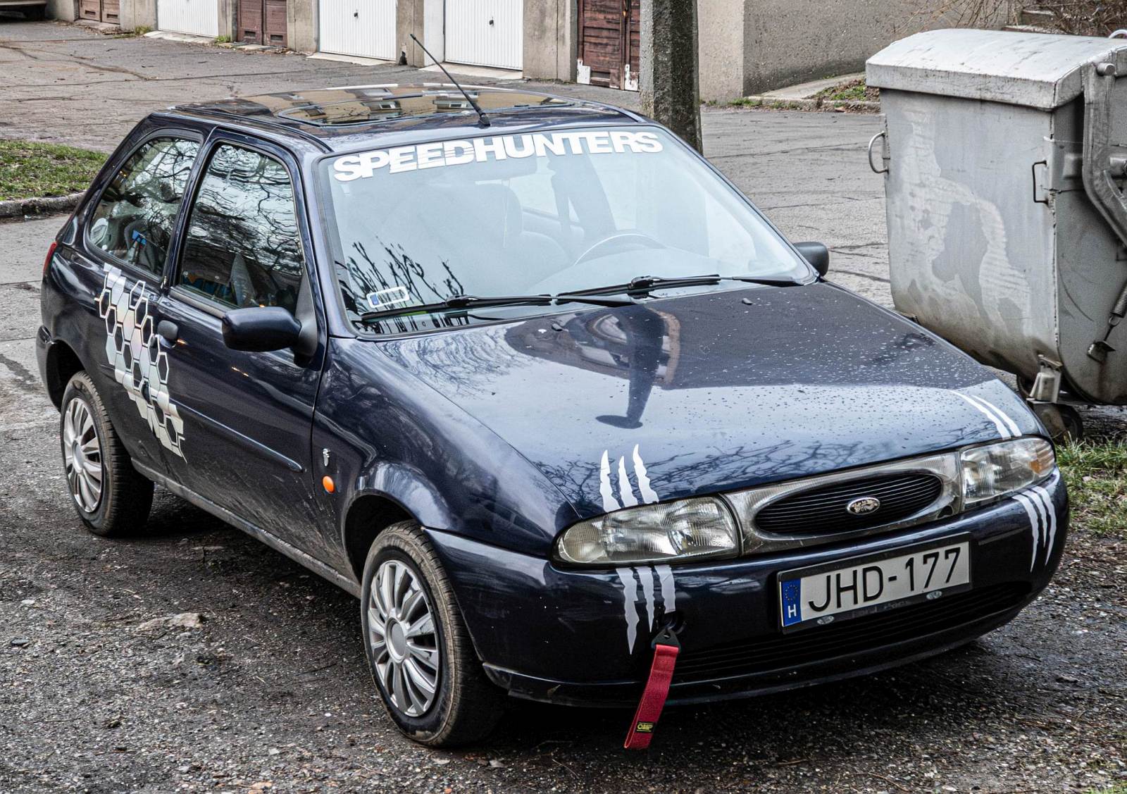 Hier ist ein Ford Fiesta (vierte Generation) zu sehen. Die Aufnahme stammt von 02.2026.