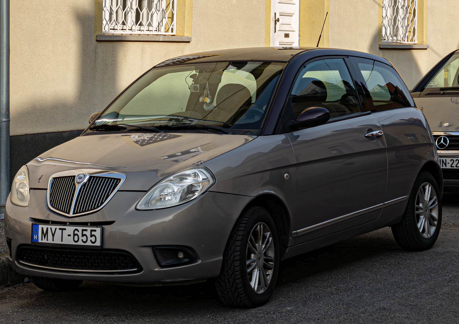 Hier ist ein Lancia Ypsilon Mk2 zu sehen. Die Aufnahme stammt von M�rz, 2026.