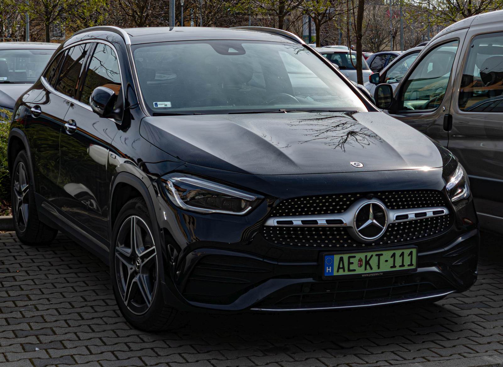 Hier ist ein Mercedes-Benz GLA zu sehen. DIe AUfnahme stammt von M�rz, 2026