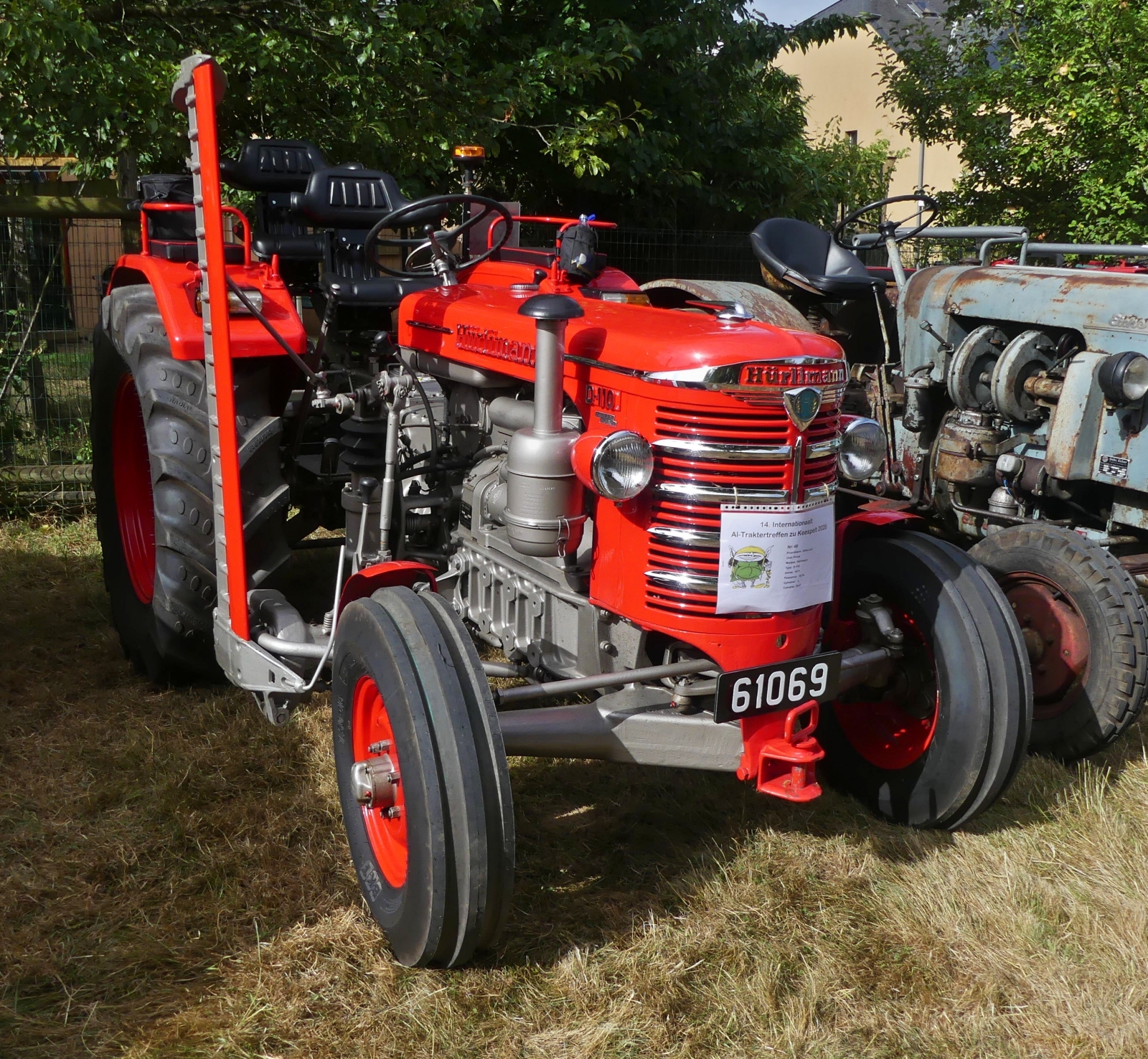 H�rlimann D 110, BJ 1971, 55 PS, 4 Zyl, 2947 ccm, war beim Traktortreffen in Keispelt vor Ort. 09.08.2026