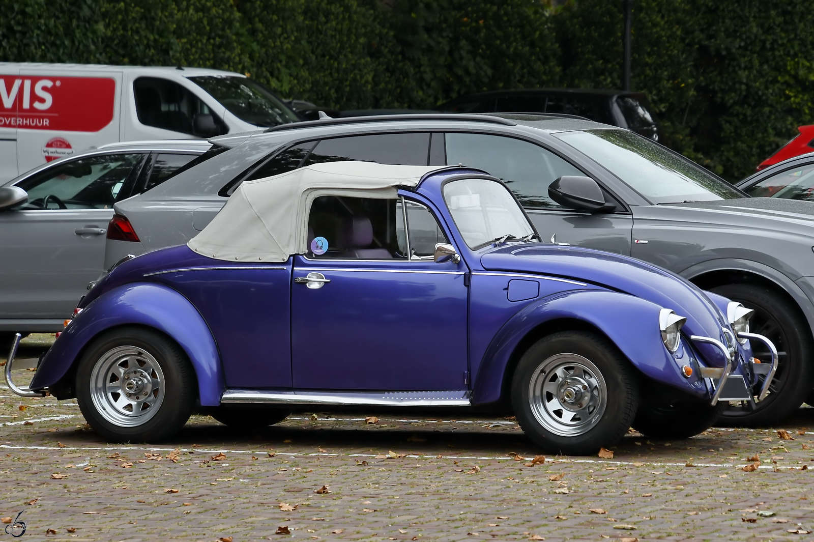 Im Bild ein VW K�fer Umbau zum Roadster, welchen ich Anfang September 2026 in Utrecht entdeckt hatte.