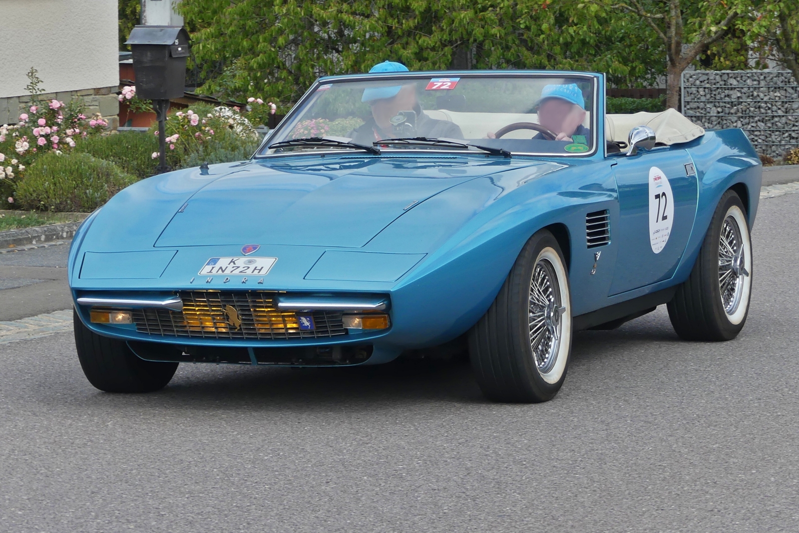 Intermeccanica Indra, BJ 1972, nahm an der Luxemburg Classic Rallye teil. 11.09.2026