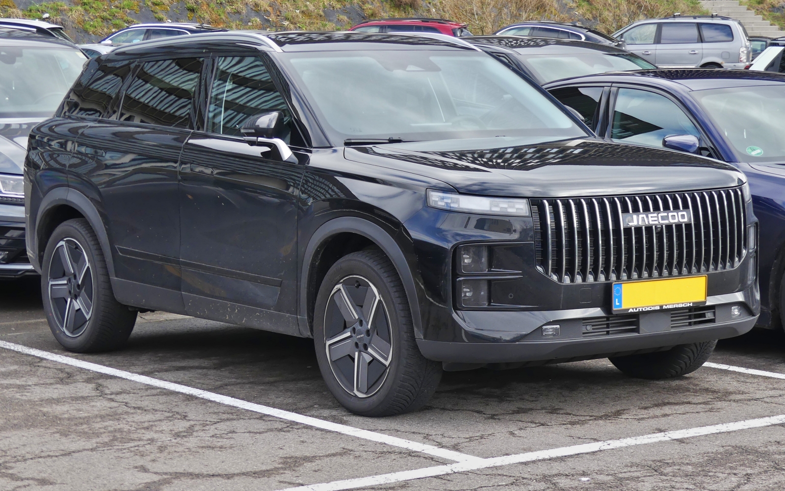 Jaecoo 7, ist mir auf einem Parkplatz aufgefallen. 03.2026