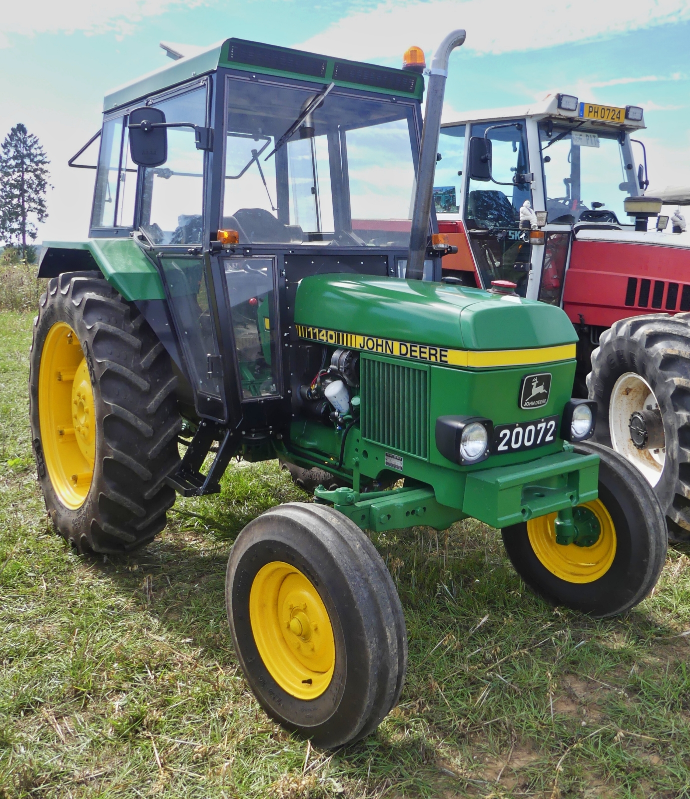 John Deere 1140, BJ 1982, 60PS, aufgenommen beim Gromperefest in Binsfeld. 09.2026