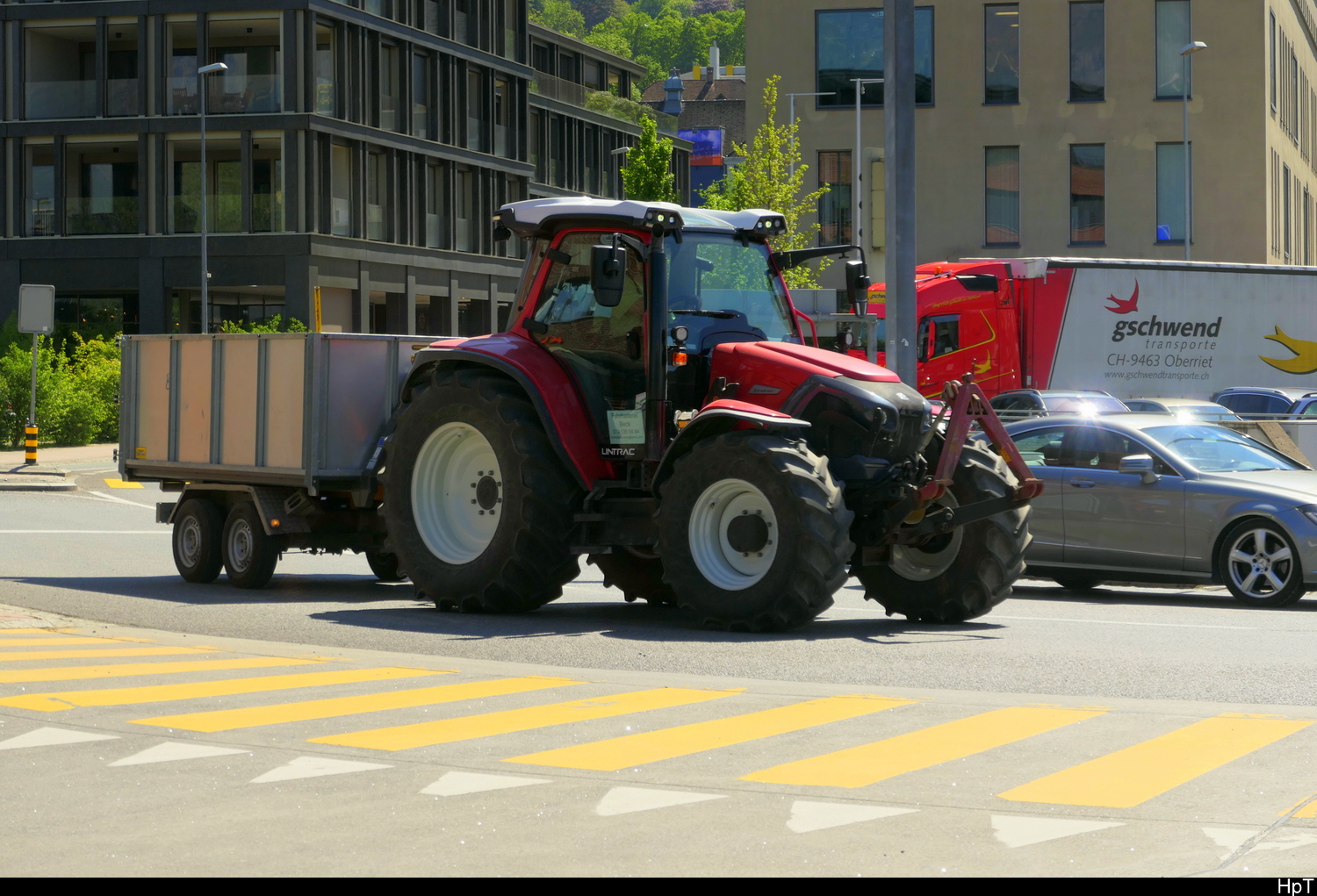 Lindner Lintrac unterwegs in Schaan am 30.04.2026