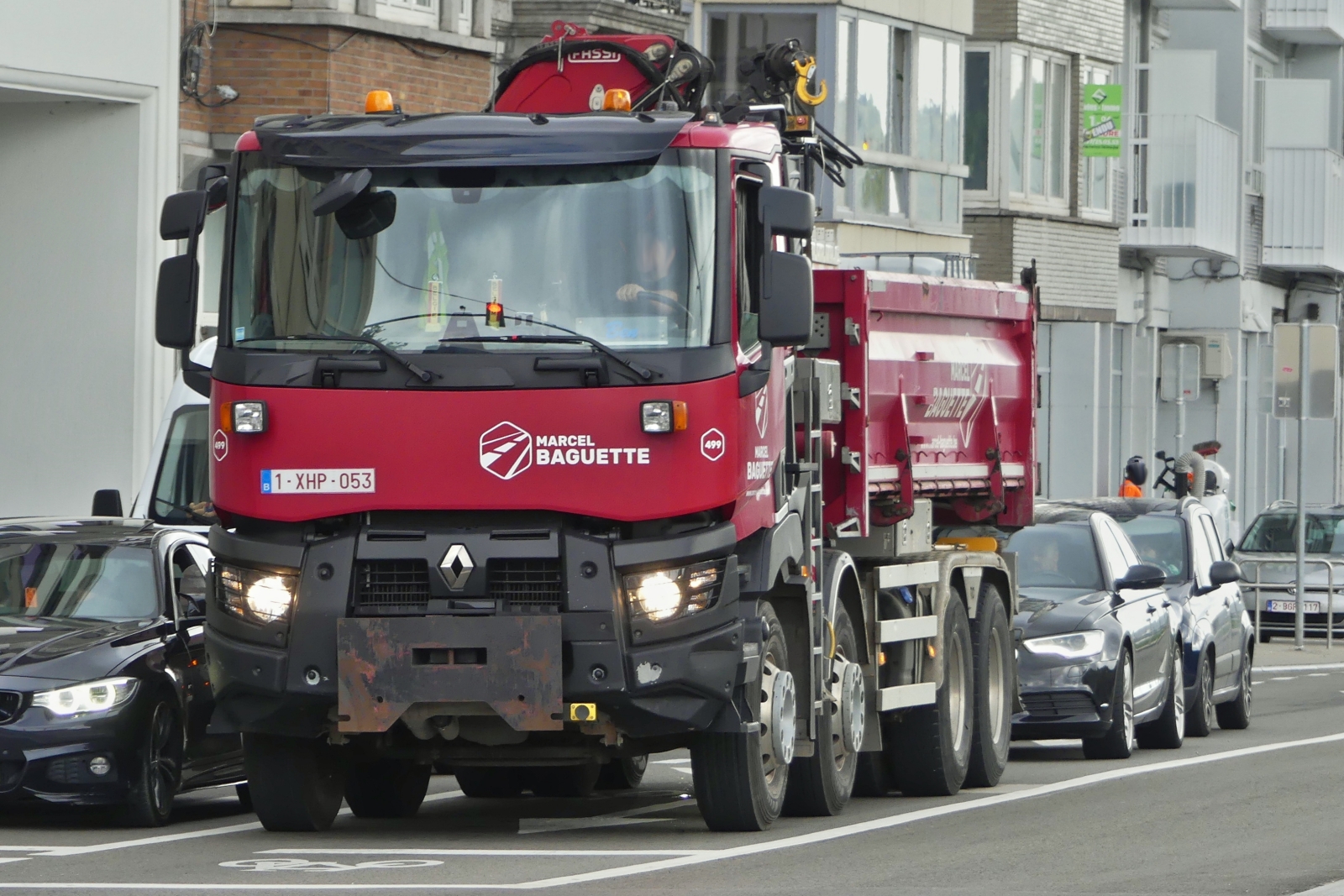 LKW Renault Kipper, aufgenommen ende September 2026.