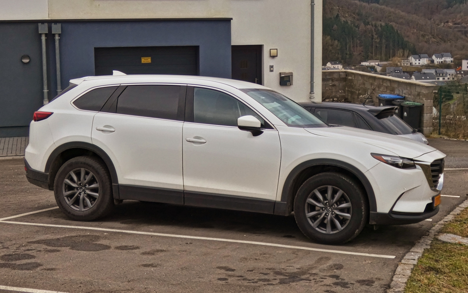 Mazda CX-9, aufgenommen ei einem Spaziergang. 01.2026