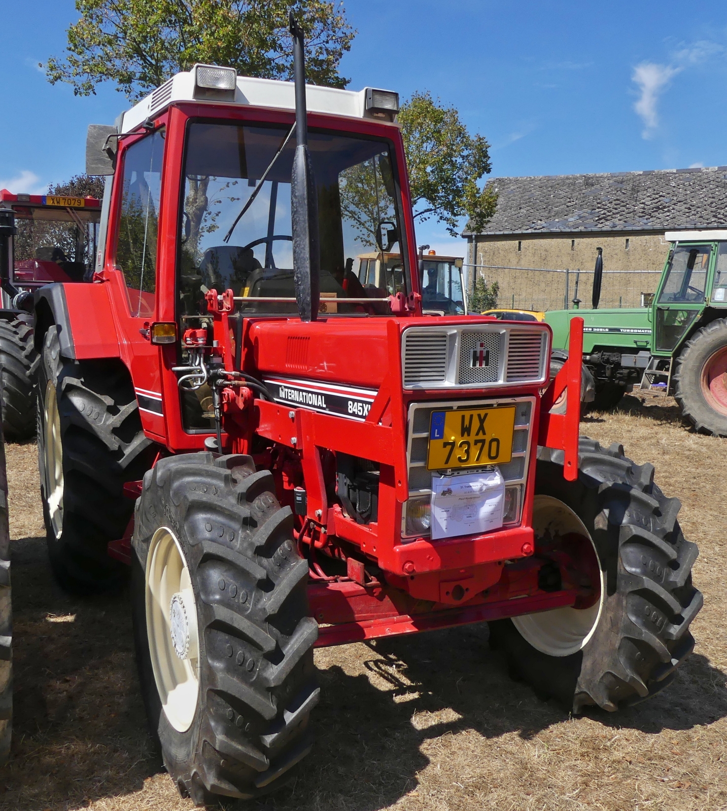 McCormick 845 XL, BJ 1983, 80 PS, 4 Zyl, war zum Oldtimertreffen nach Nocher gekommen. 23.08.2026