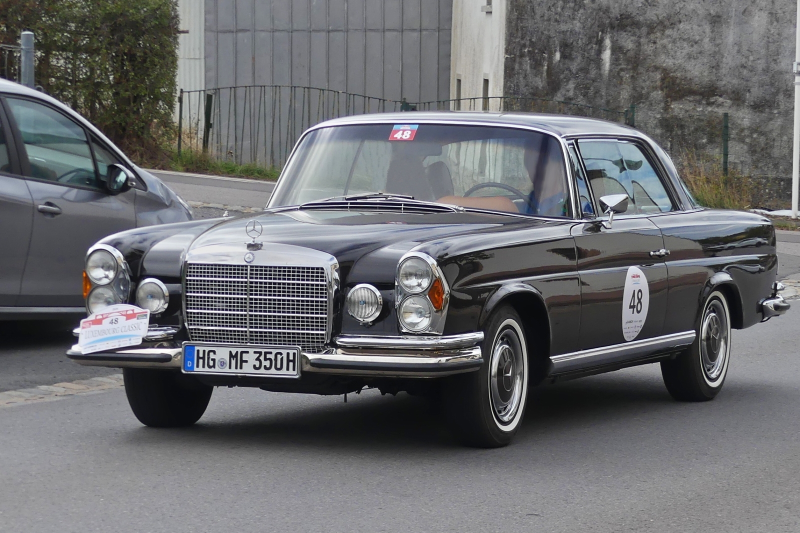 Mercedes Benz 280 SE, BJ 1970, war als Teilnehmer bei der Luxemburg Classic Rallye mit dabei. 11.09.2026