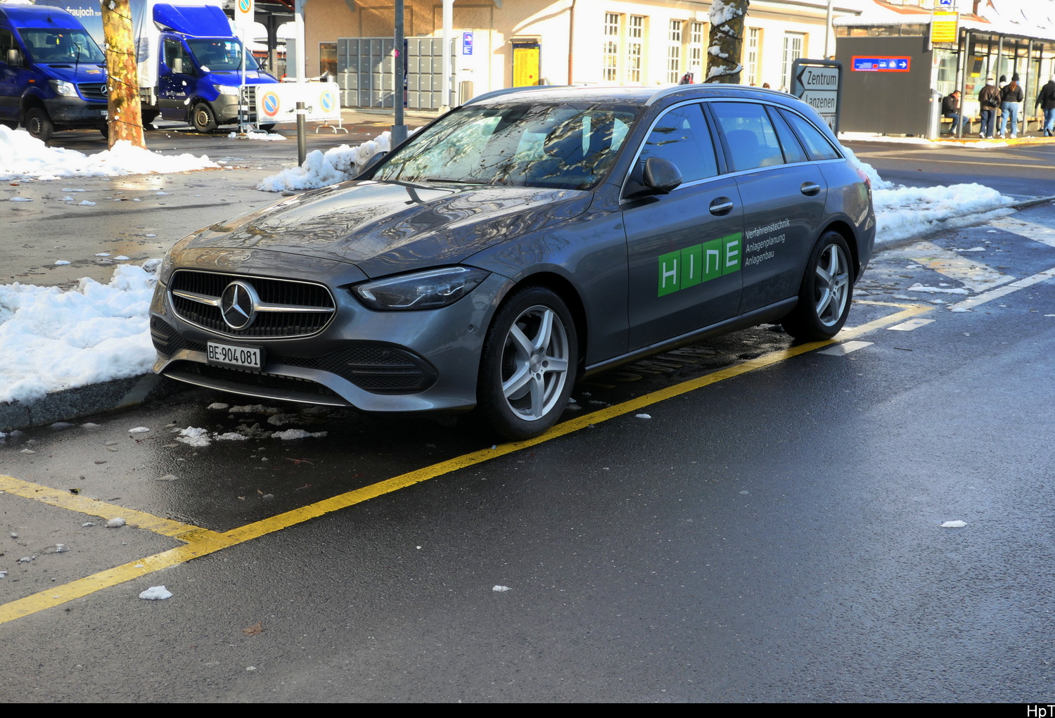 Mercedes C 220  in Interlaken am 22.11.2025