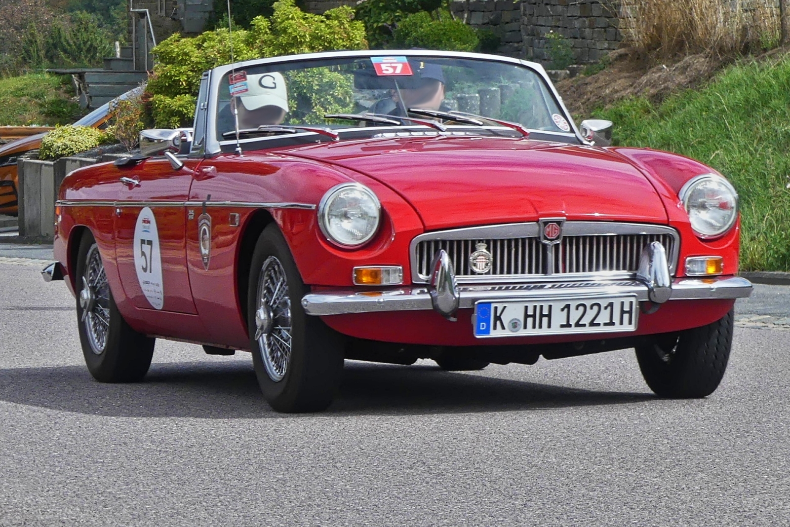 MG B, BJ 1969, gesehen bei der Luxemburg Classic Rallye. 11.09.2026