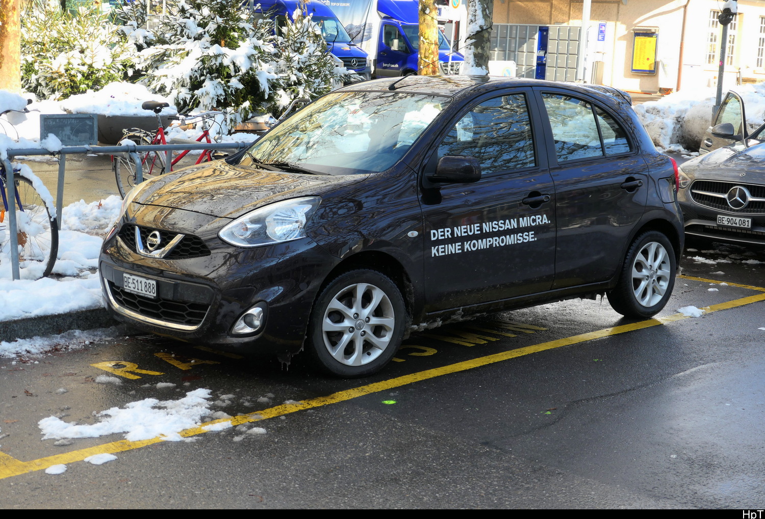 Nissan Micra in Interlaken am 23.11.2025