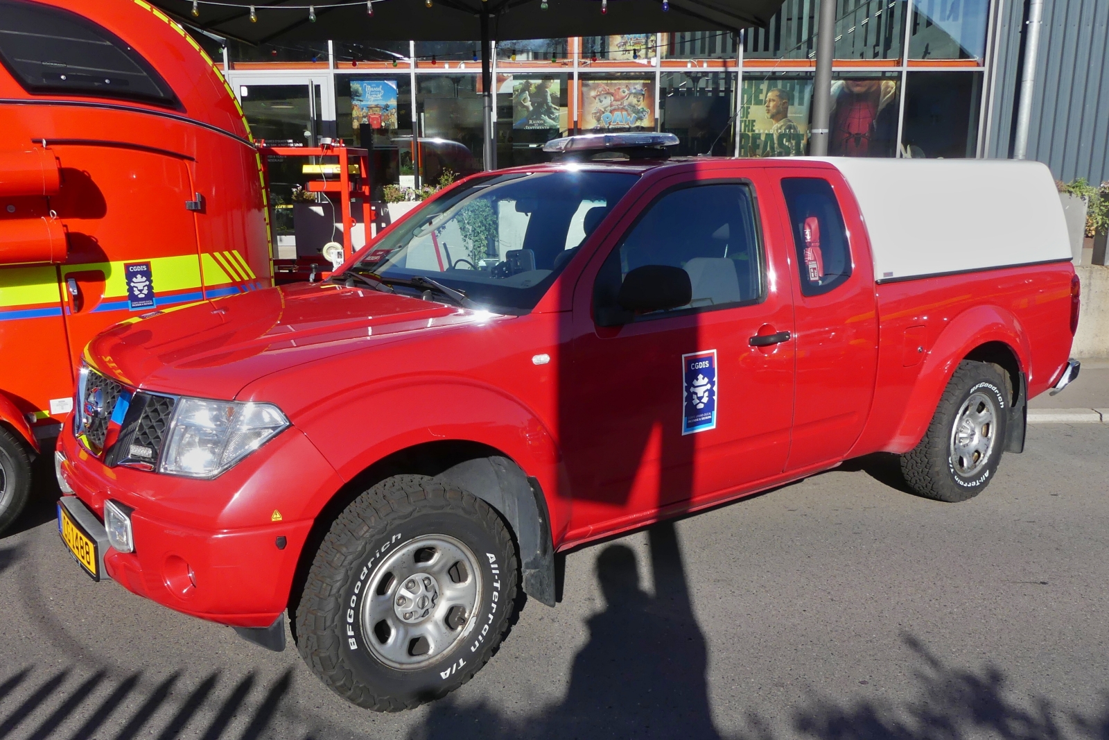 Nissan NAVARA , des CGDIS war in Diekirch, beim Tag des Zivilschutzes zu sehen. 27.09.2026
