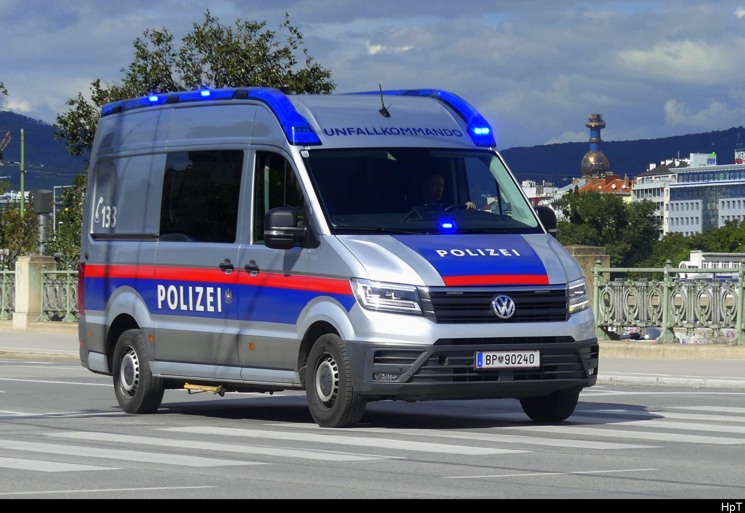 Skoda Kodiaq Der sterreichischen Polizei In Wien Unterwegs 