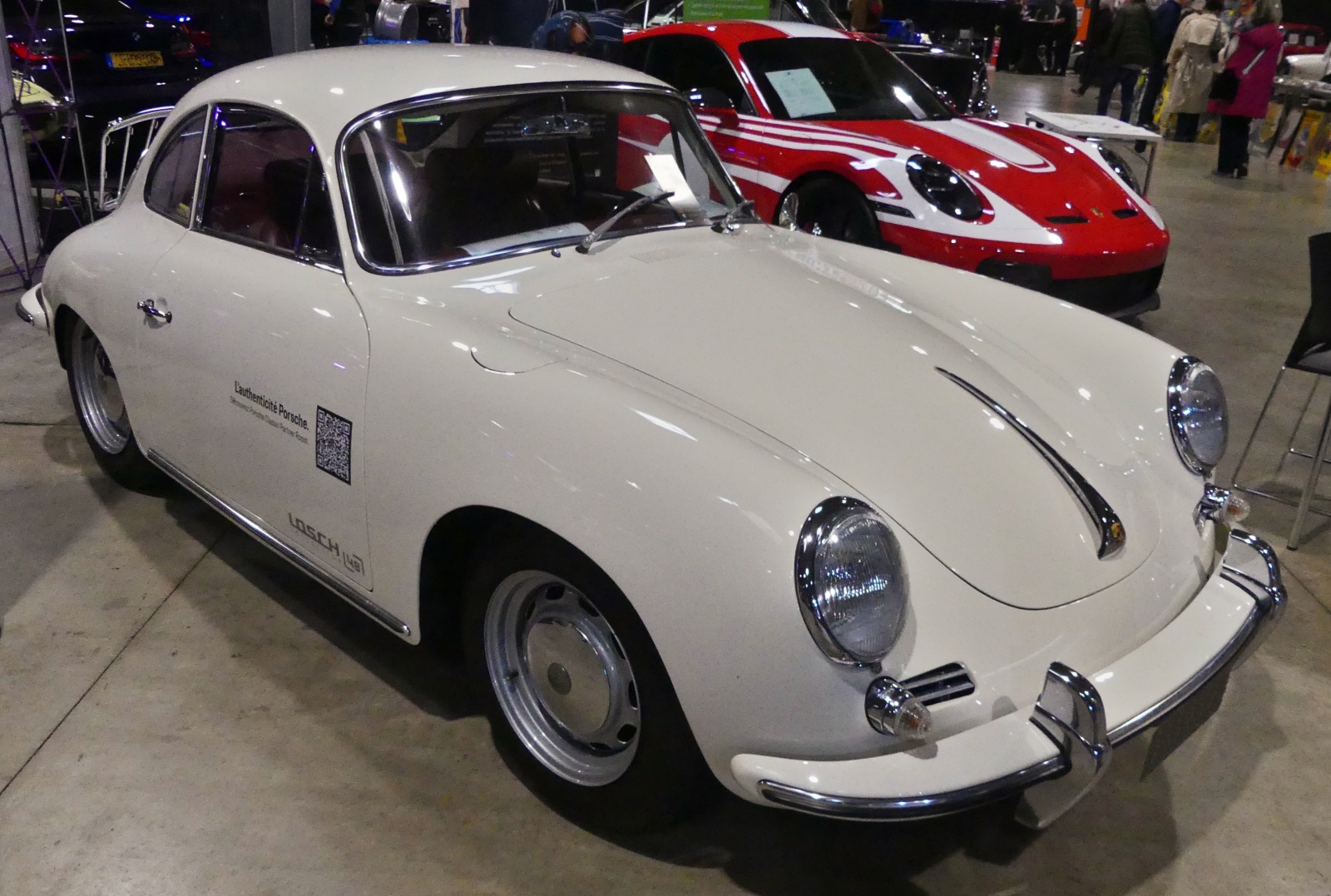 Porsche 356 C, war beim Autojumble in Luxemburg zu bewundern. 03.2026