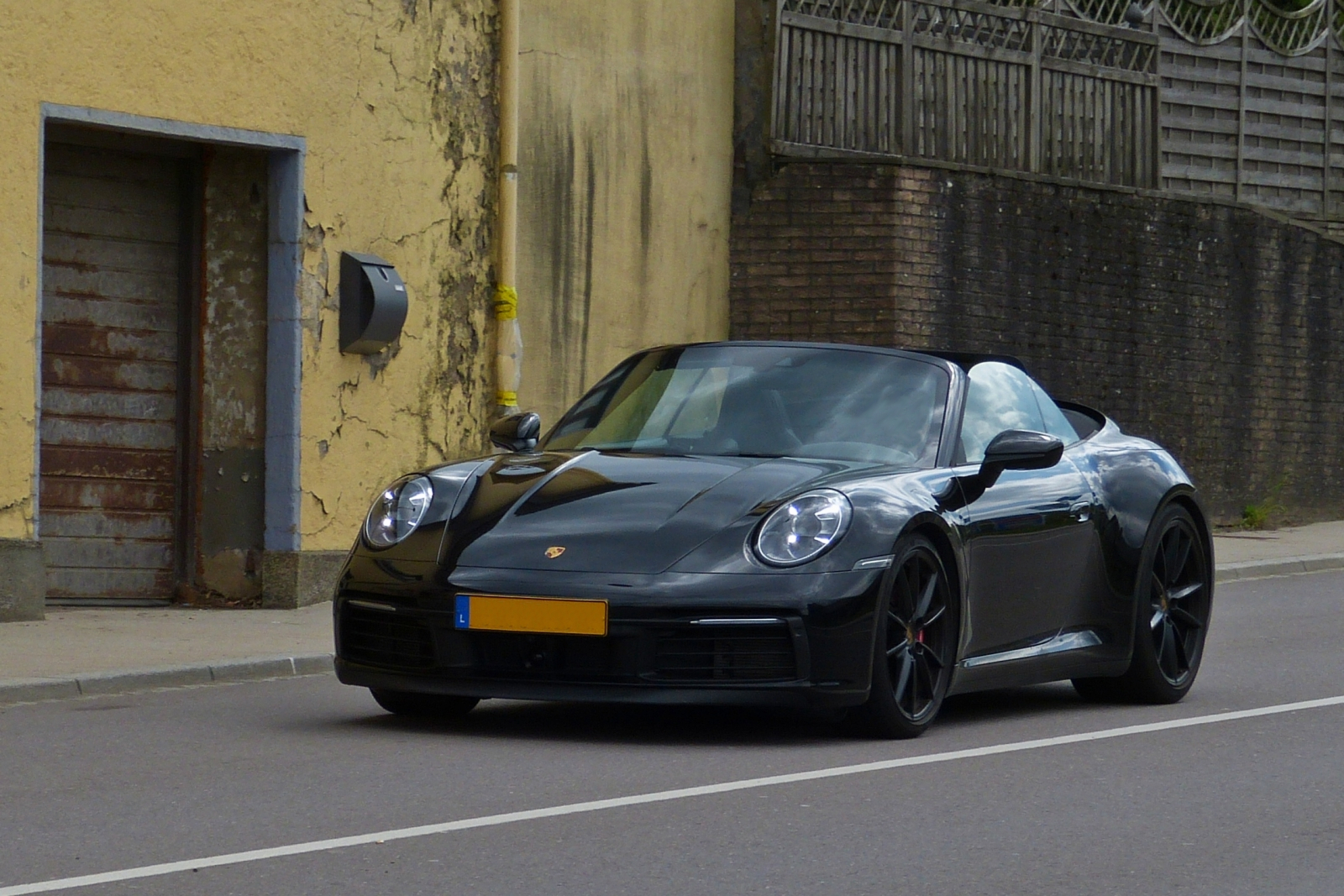 Porsche 911 Cabrio, aufgenommen 05.2023