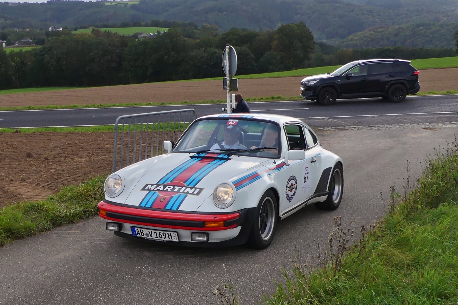 Porsche 911 Carrera nahm an der Luxemburg Classic teil. 29.09.2023