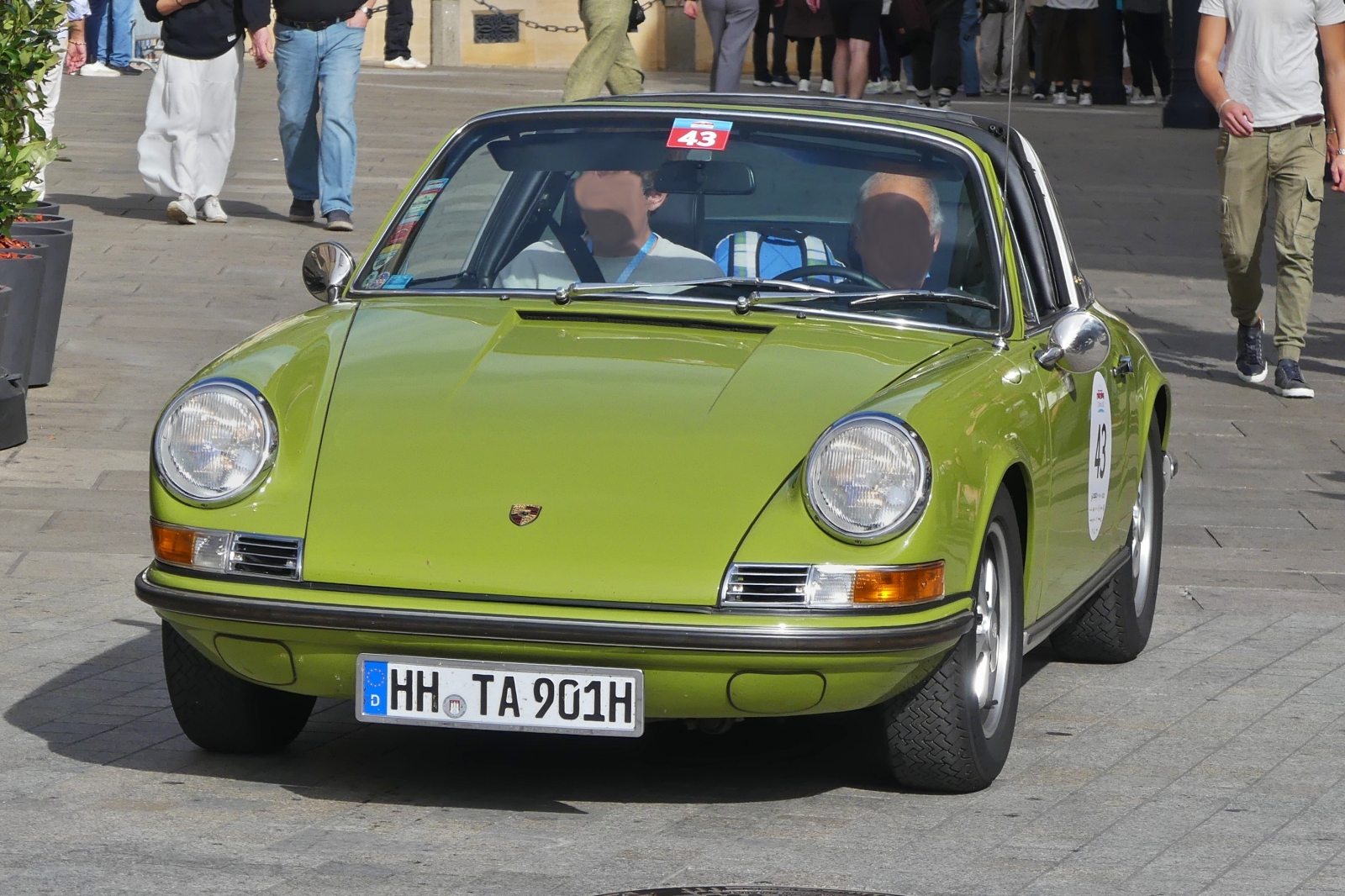 Porsche 911 E Targa, BJ 1968, war als Teilnehmer bei der Luxemburg Classic Rallye dabei. 12.09.2026