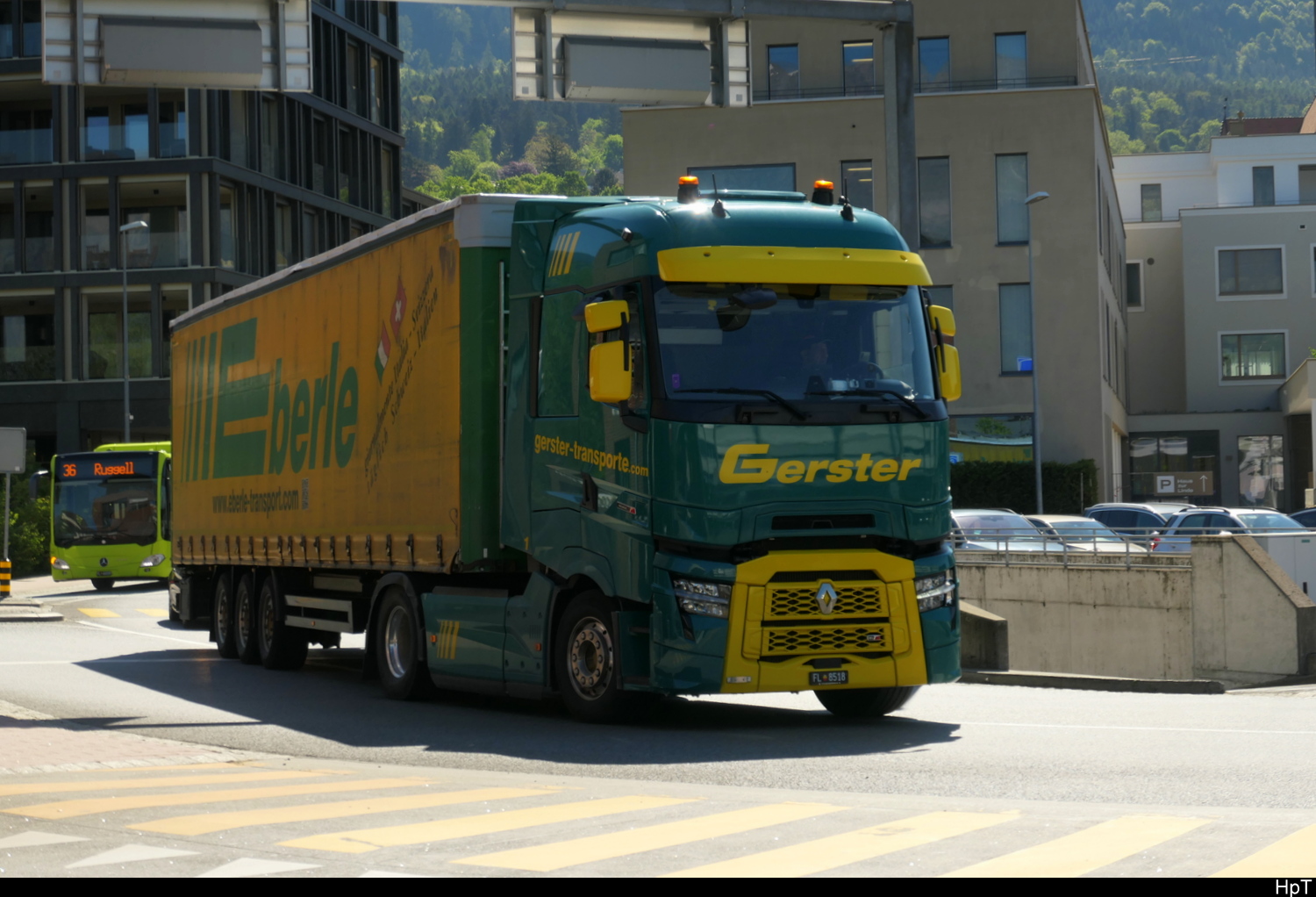 Renault Sattelschlepper unterwegs in Schaan/FL am 30.04.2026
