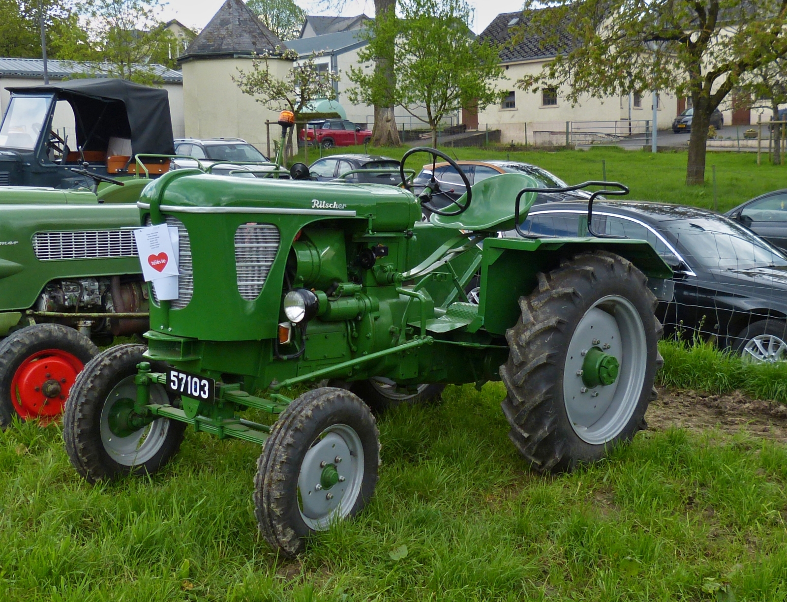 Ritscher Traktor BJ 1958, war beim „Baurefest in Brotebach“ zusehen. 14.05.2023