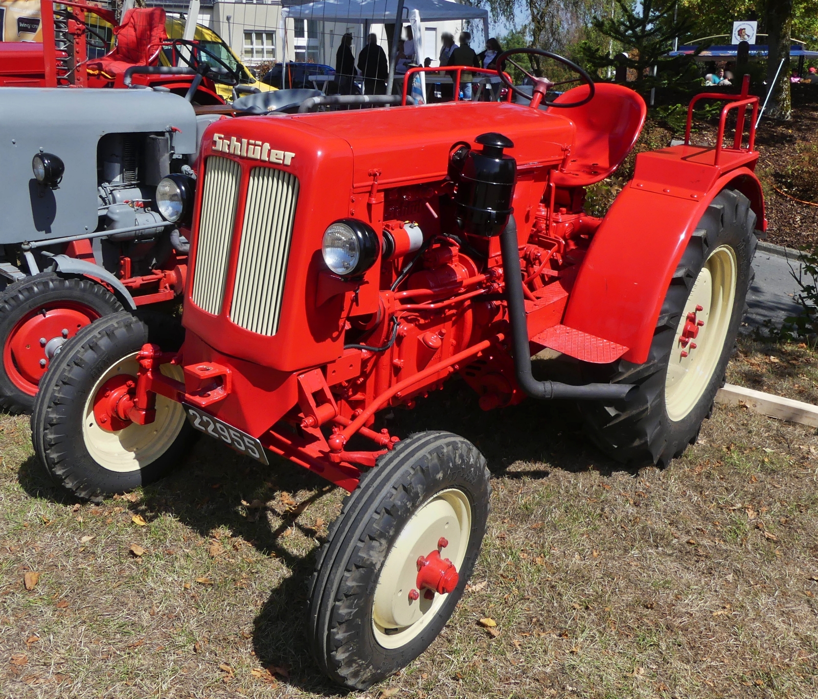 Schl�ter AS 22, BJ 1954, 22 PS, war beim Oldtimertreffen in Nocher zu sehen. 23.08.2026