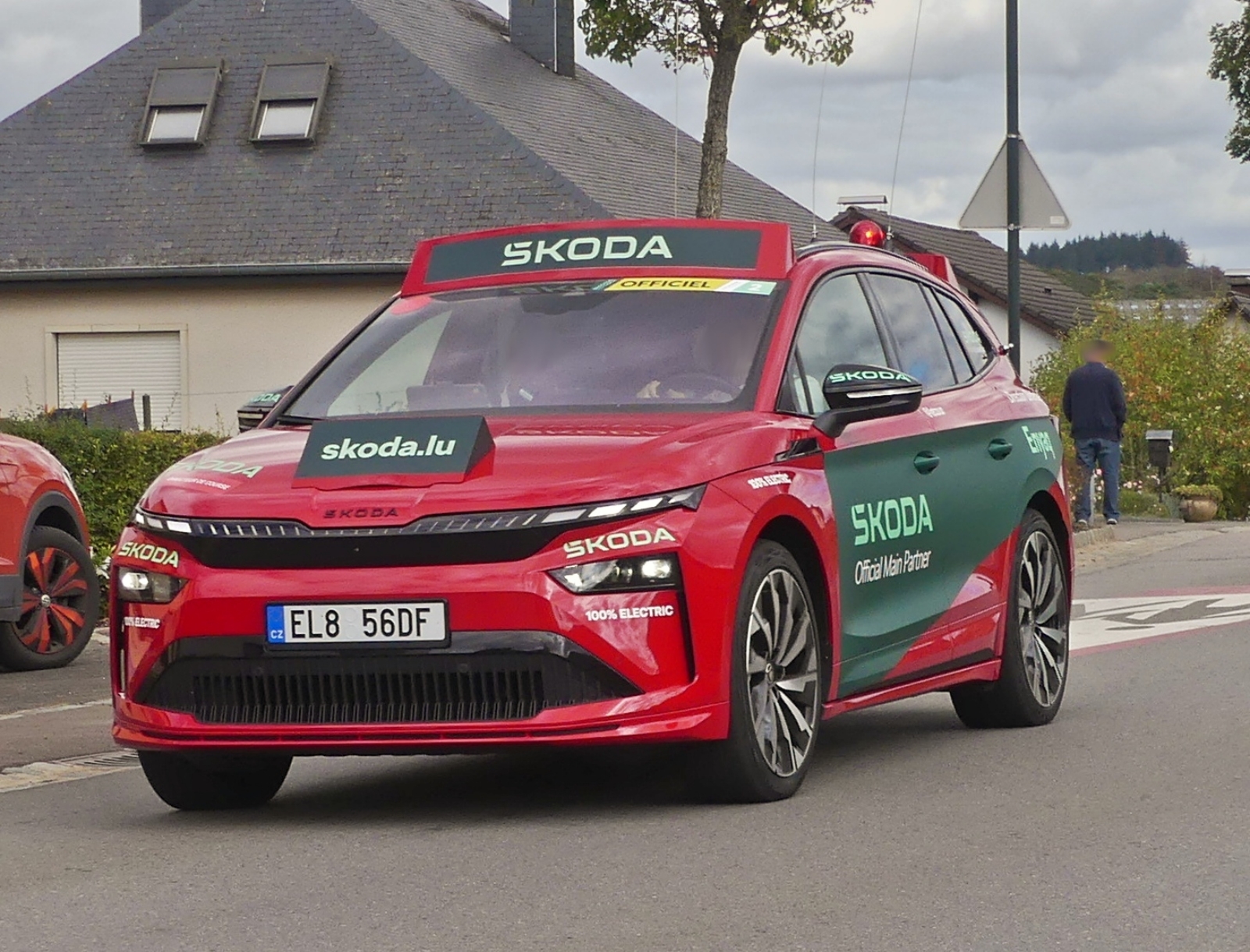 SKODA Enyaq, der Sportdirektion beim Skoda Tour de Luxembourg. 09.2026