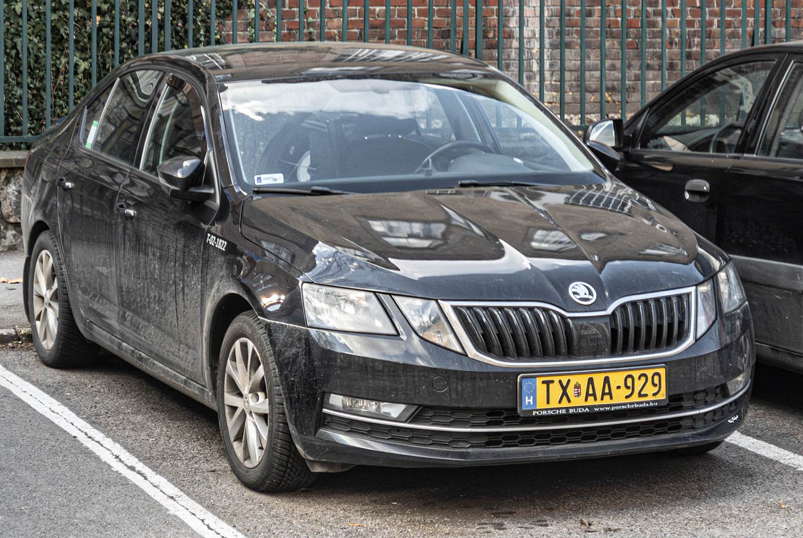 Skoda Octavia Mk3 Facelift als Taxi, gesehen in Februar, 2026.