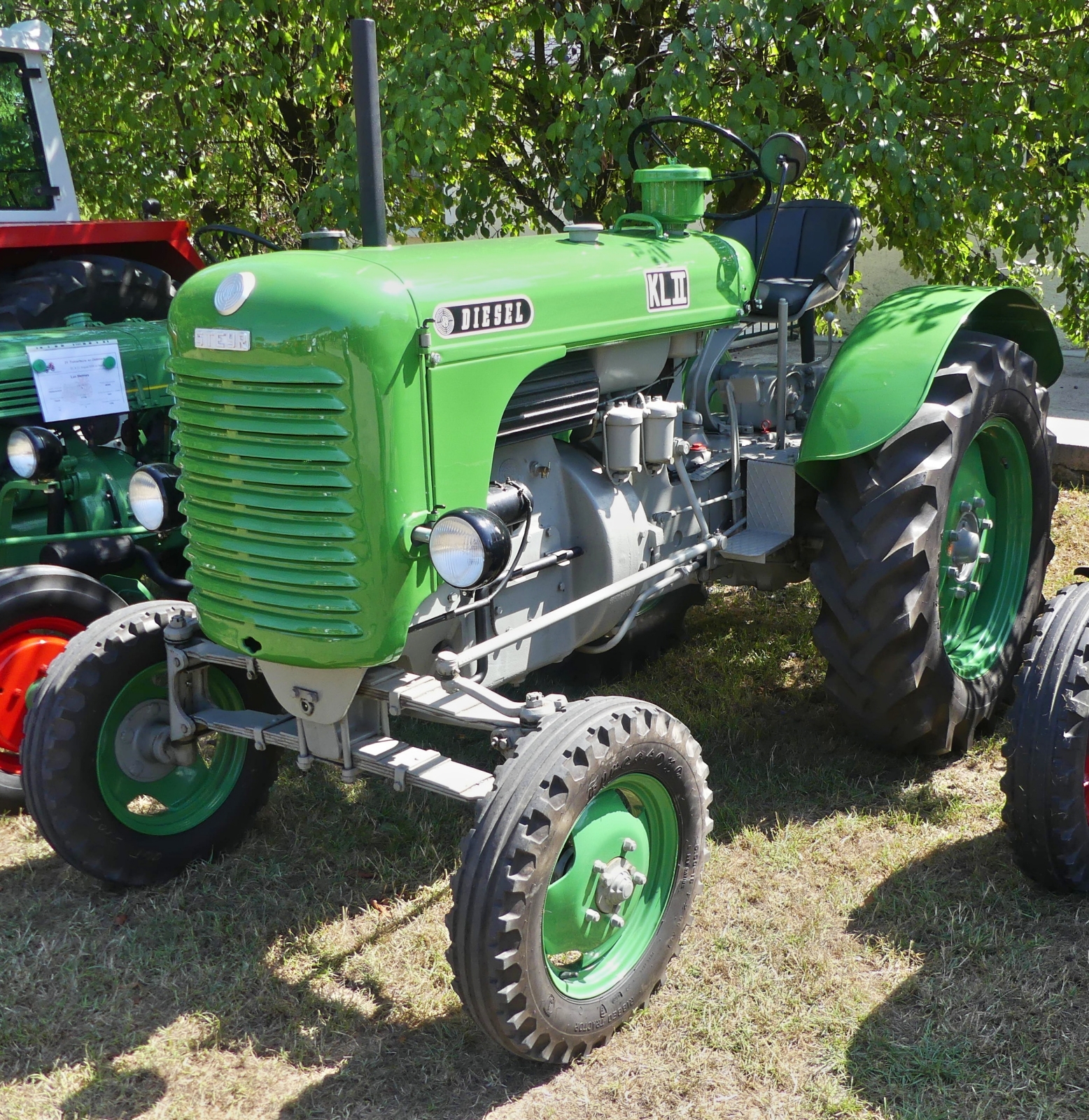 Steyr 180 A, BJ 1954, 30 PS, 2Zyl, war beim Oldtimertreffen in Nocher zu sehen. 23.08.2026