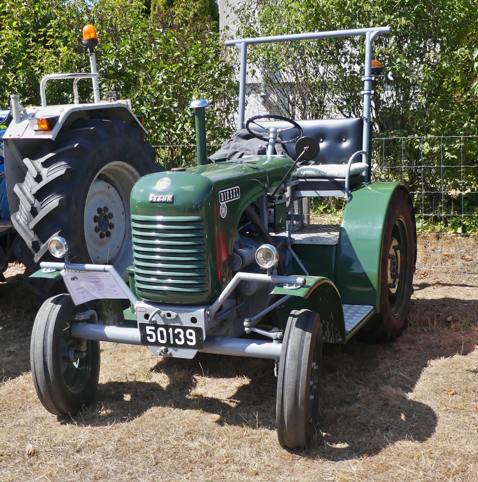 Steyr 80, BJ 1950, 13 PS, 1Zyl, aufgenommen beim Oldtimertreffen in Nocher. 23.08.2026