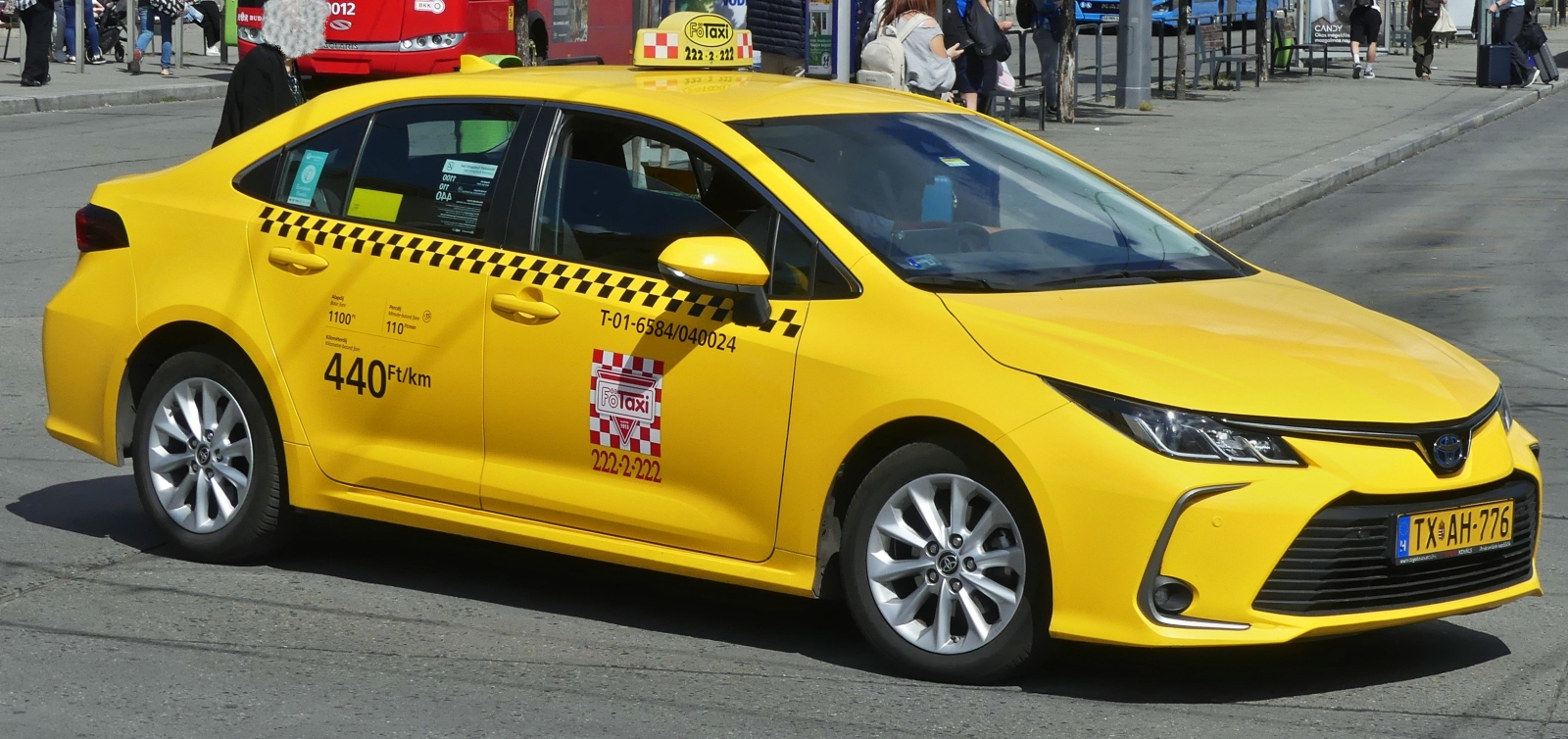 Toyota Corolla, Model 2026, gesehen in Budapest. 08.05.2026