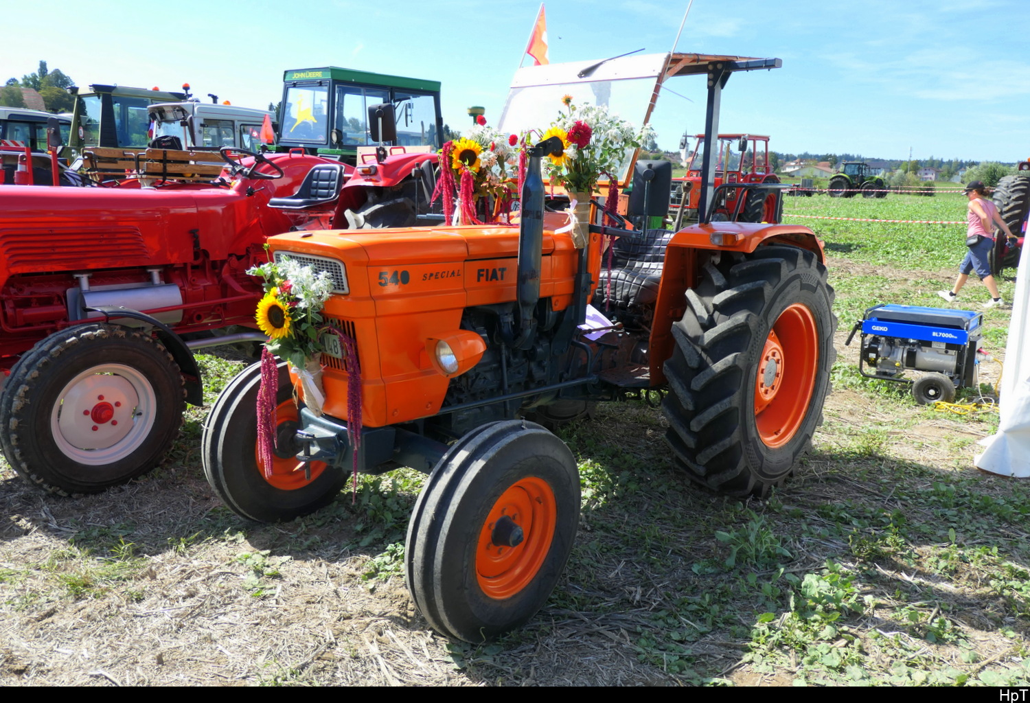 Traktorentreff Diessbach - Ein Fiat 540 als Gast am Treff am 23.08.2026