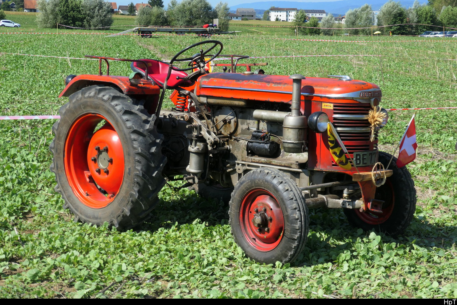 Traktorentreff Diessbach - Ein H�rlimann als Gast am Treff am 23.08.2026