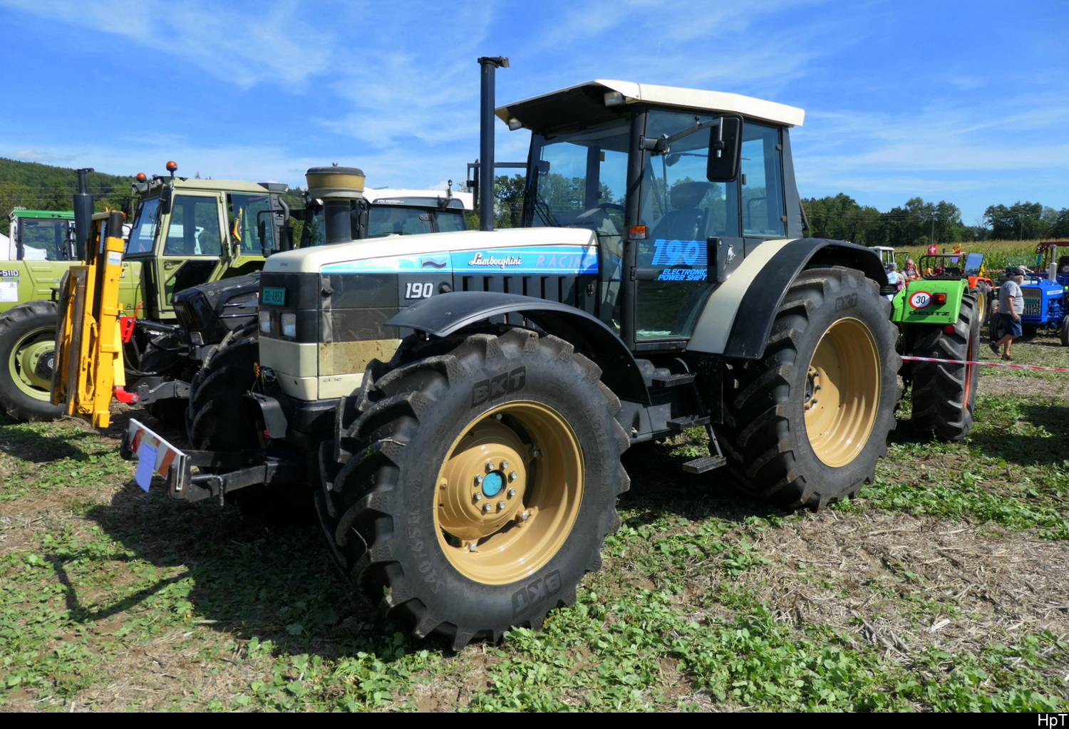 Traktorentreff Diessbach - Ein Lamborghini 190 als Gast am Treff am 23.08.2026