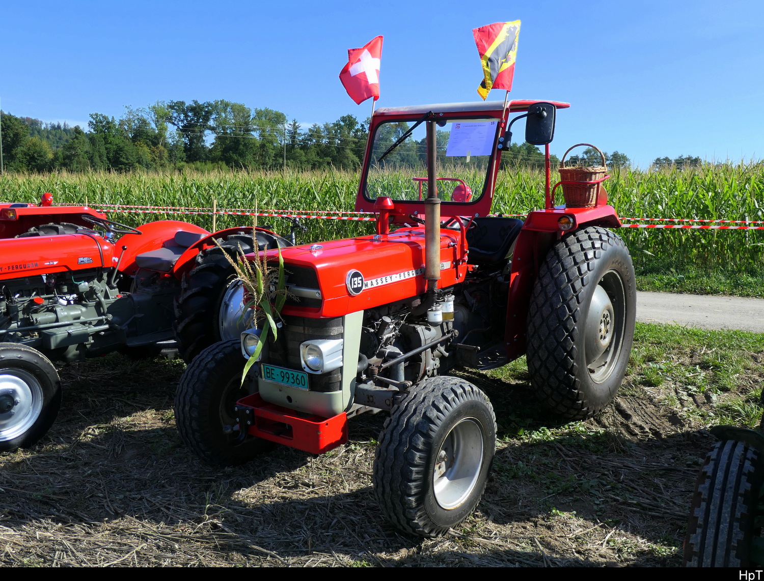 Traktorentreff Diessbach - Ein Massey Ferguson 135 als Gast am Treff am 23.08.2026