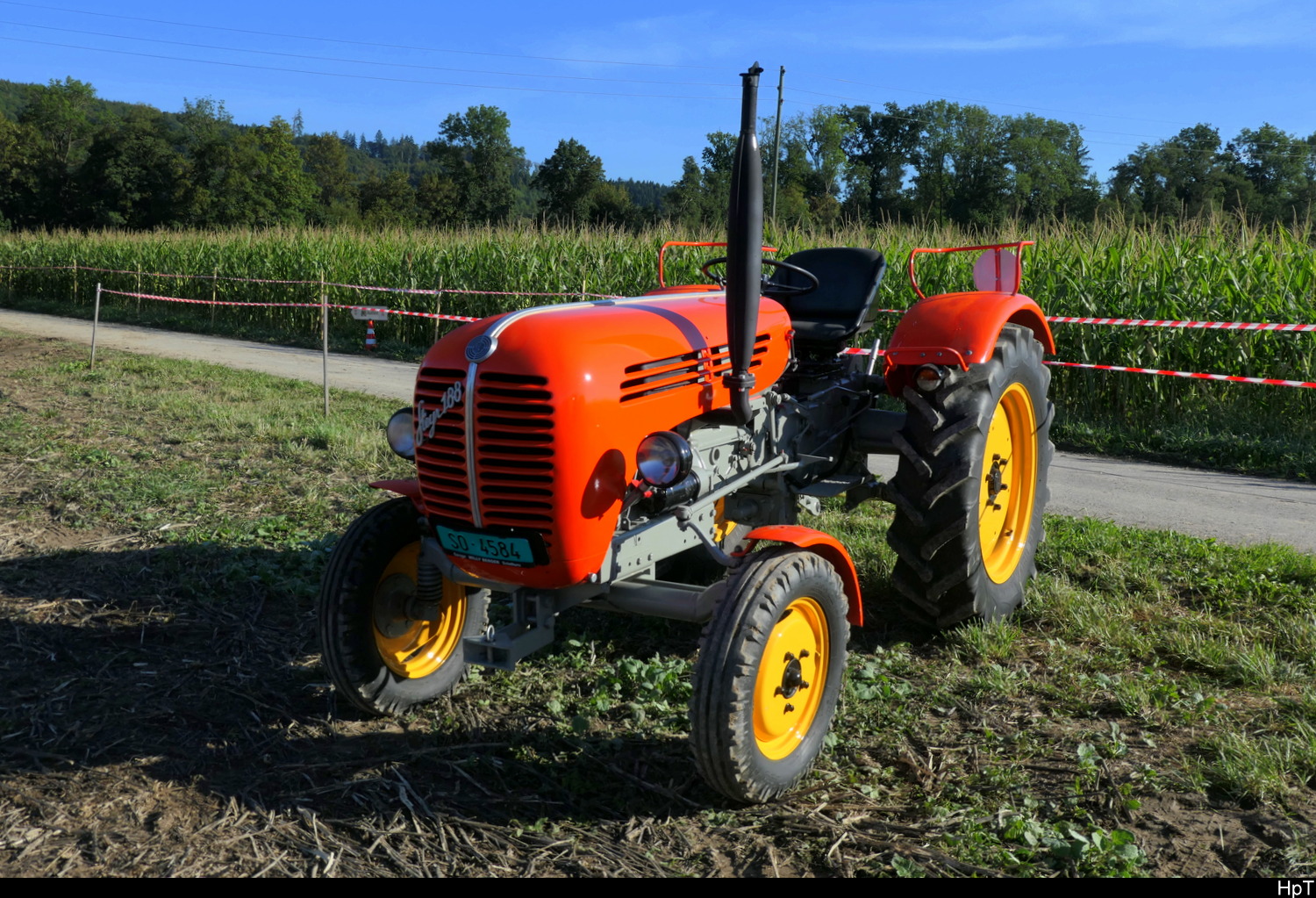 Traktorentreff Diessbach - Ein Steyr 188 als Gast am Treff am 23.08.2026