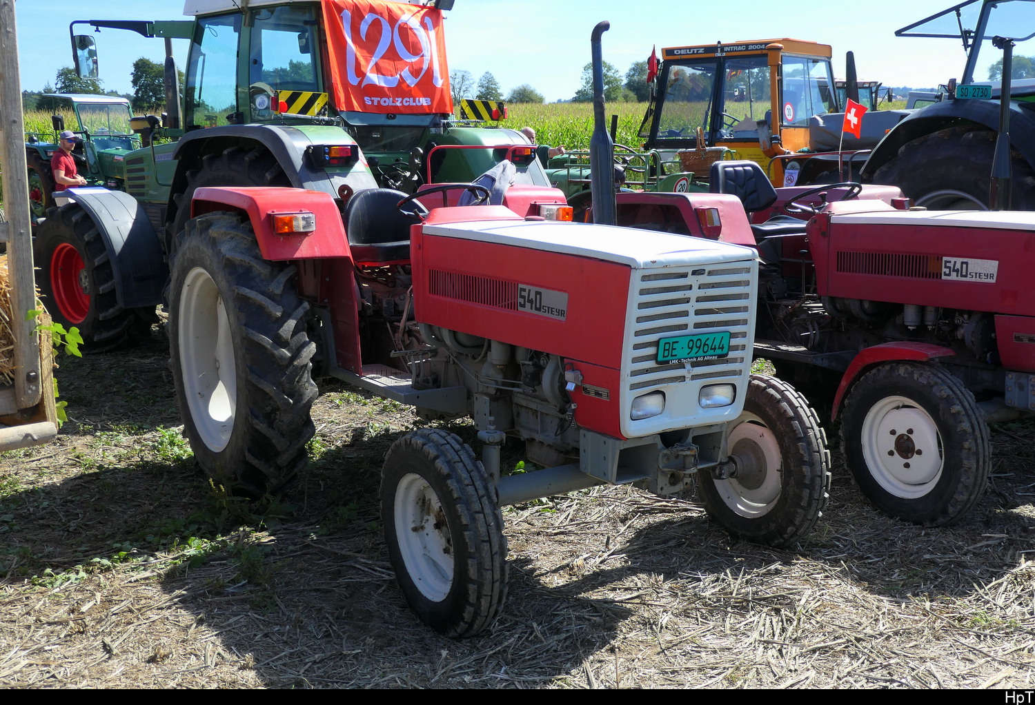 Traktorentreff Diessbach - Ein Steyr 540 als Gast am Treff am 23.08.2026