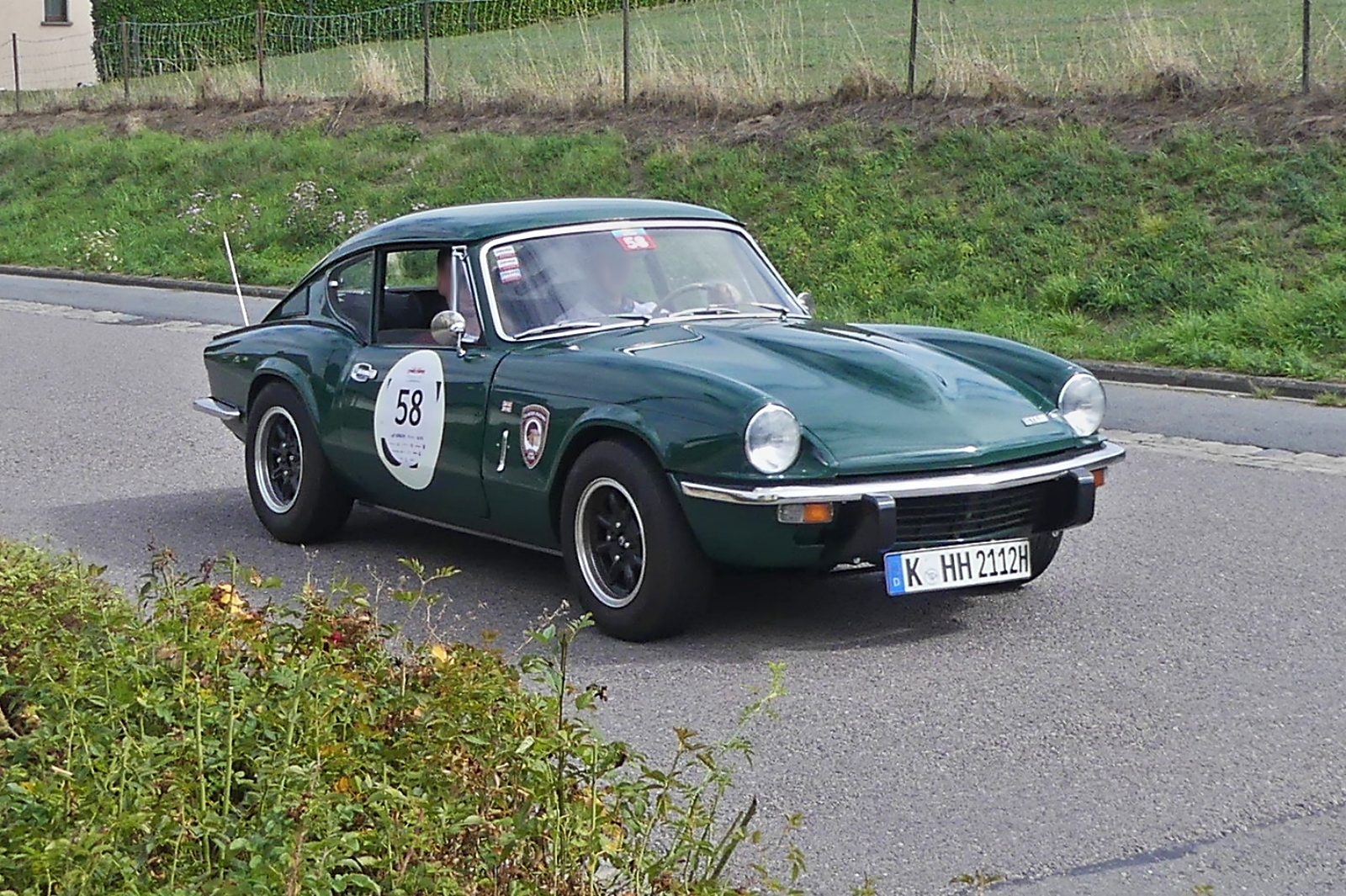 Triumph GT 6 MK3, BJ 1971, gesehen bei der Luxemburg Classic Rallye. 11.09.2026