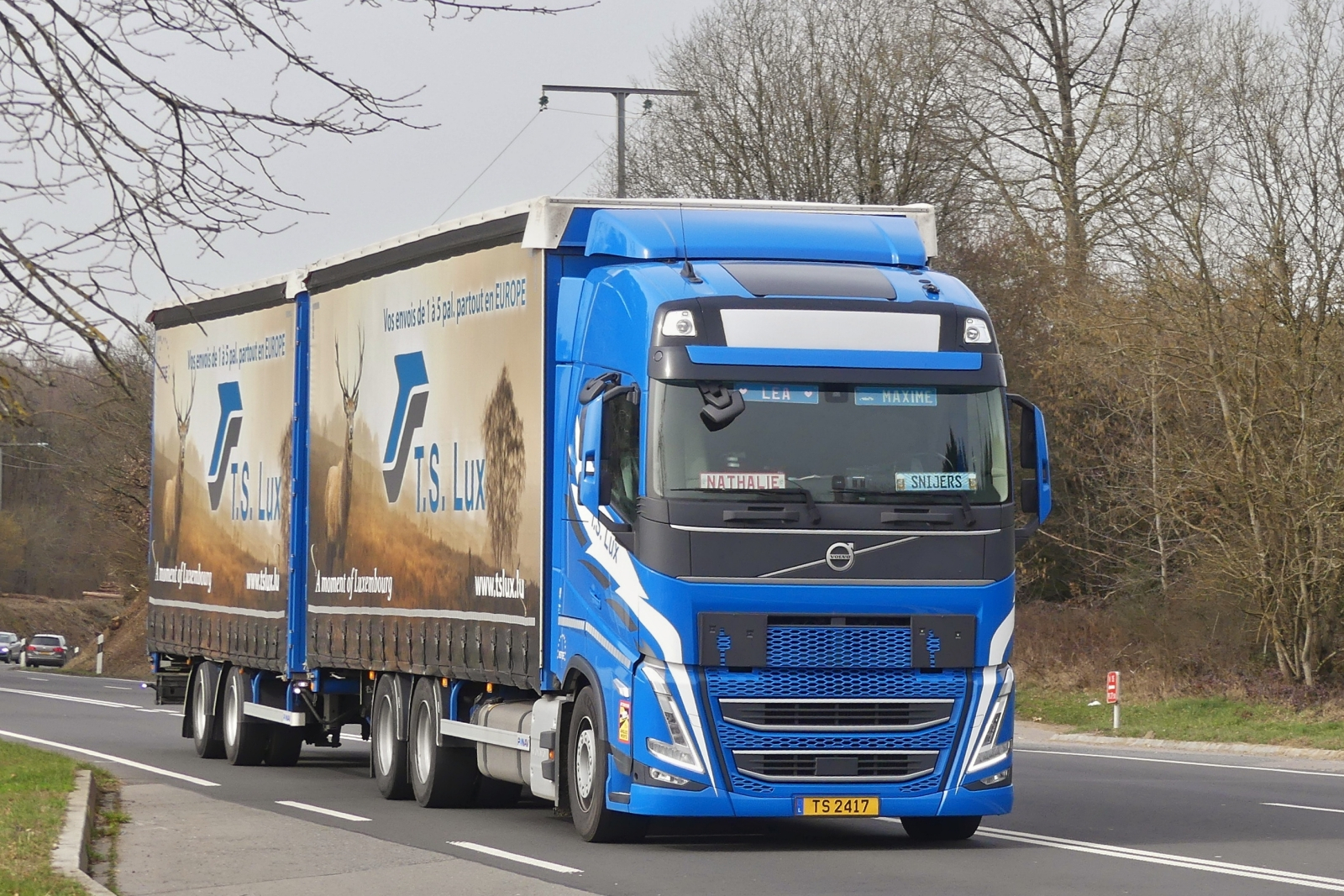 Volvo Hängerzug, von T.S. Lux, gesehen 03.2026