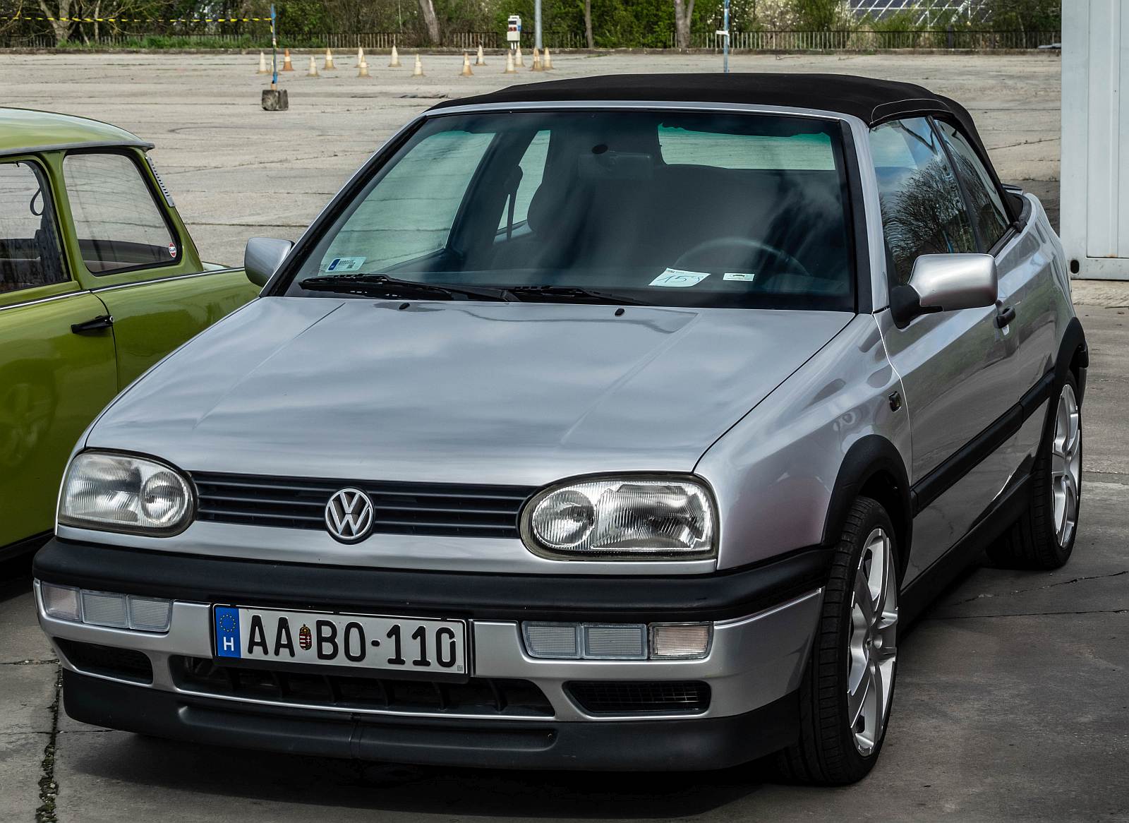VW Golf III Cabriolet. Foto: 03.2024.
