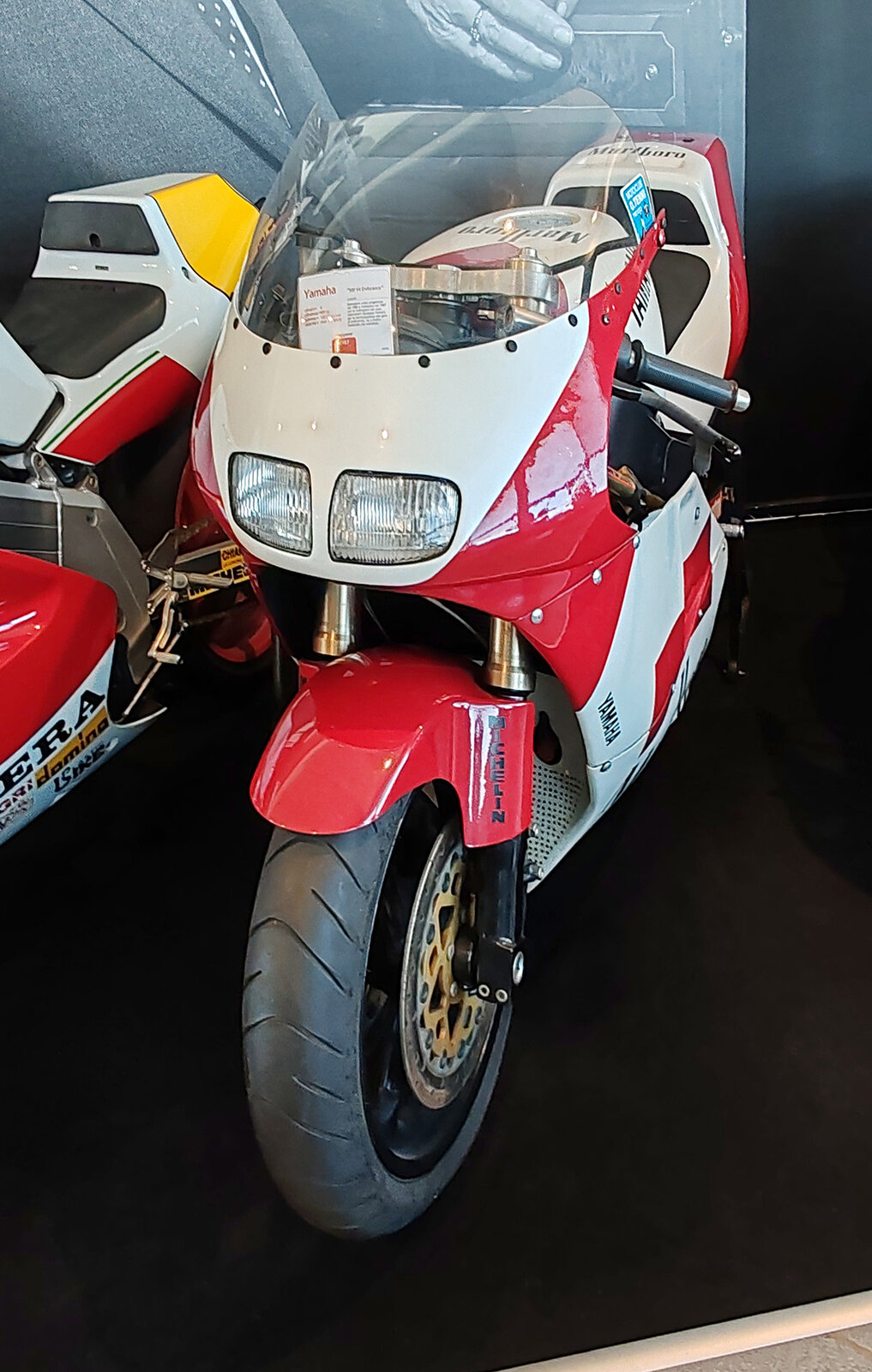=Yamaha, gesehen im Museo Nicolis in Verona, 09-2025
