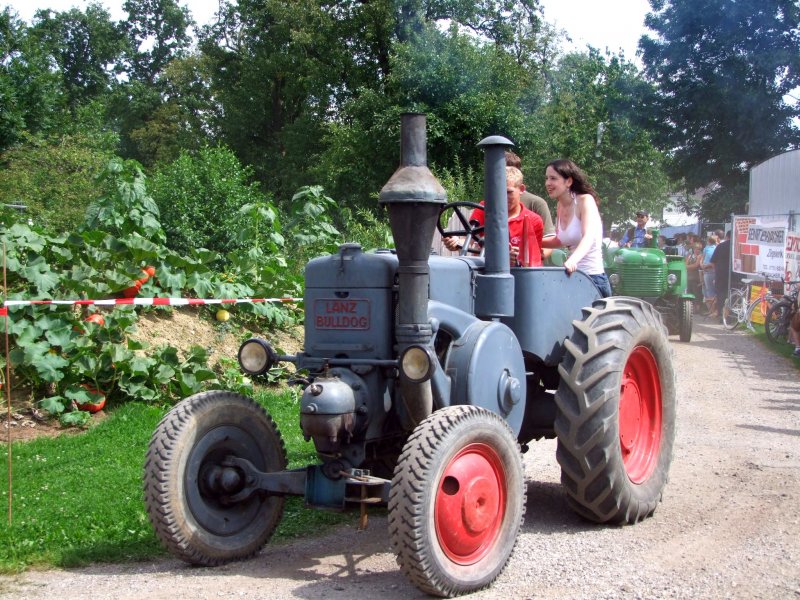 Auf hurtiger Fahrt anlsslich der Oldtimerausfahrt Mnsteuer; 080810