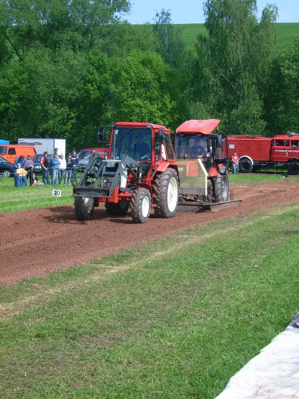 Belarus 920 beim Russen-Traktorpulling in Oberlungwitz